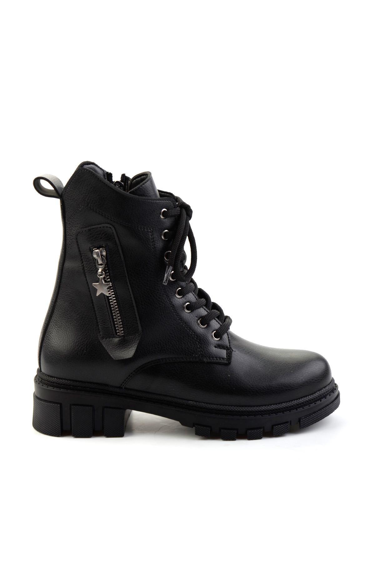 Siyah  Kadın Bot & Bootie K02875110009