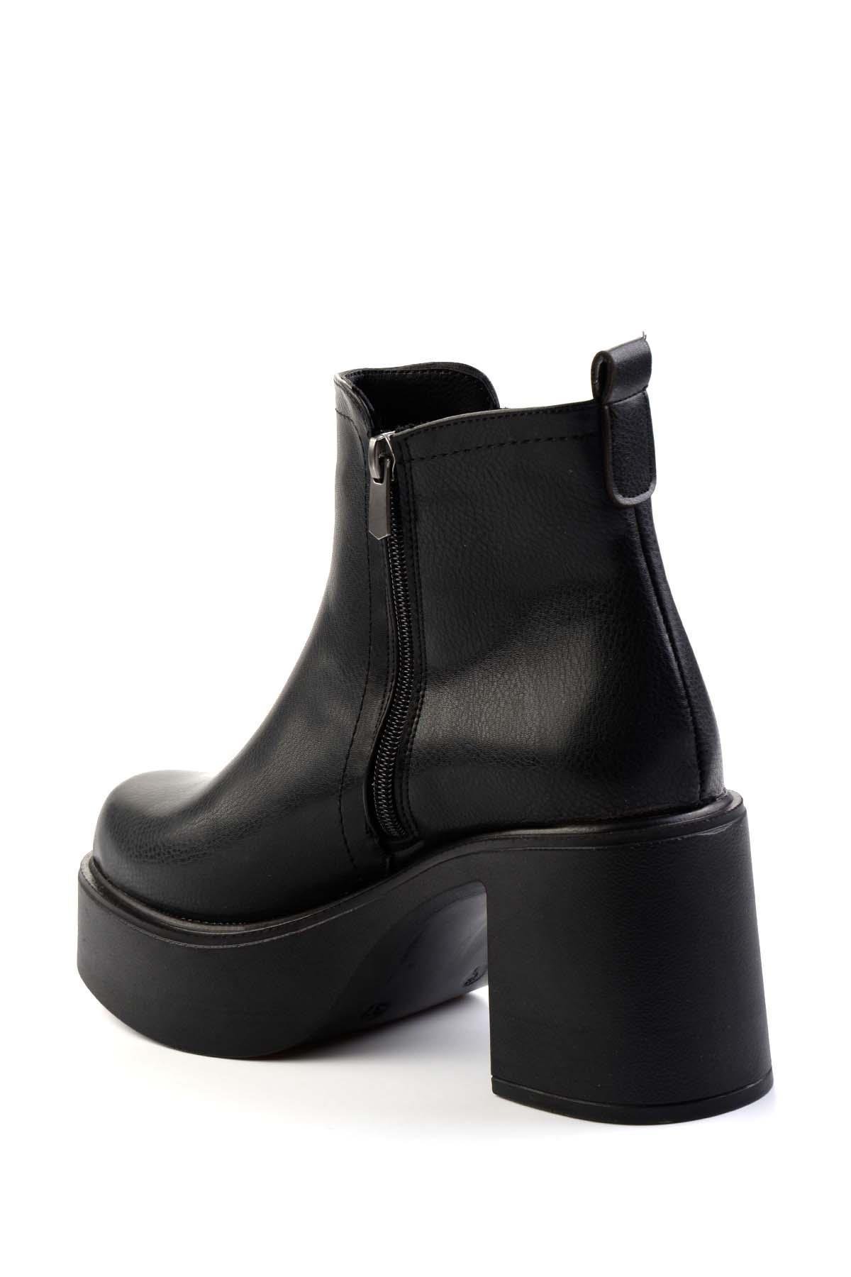Siyah  Kadın Bot & Bootie K02891020409