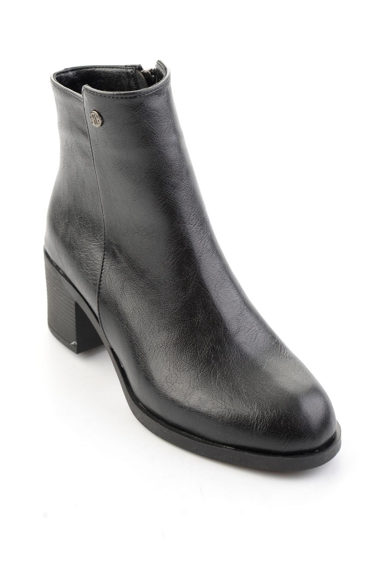Siyah  Kadın Bot & Bootie K02891330009