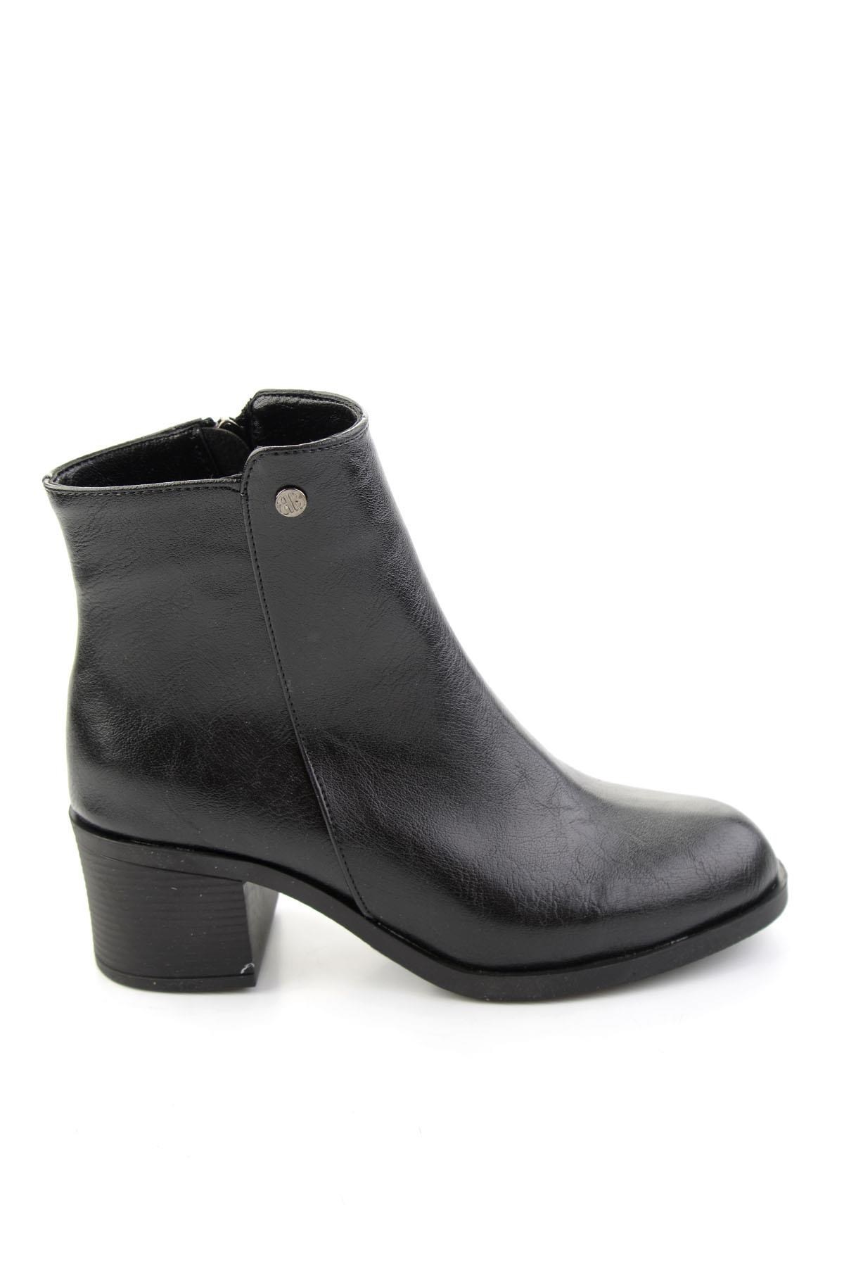 Siyah  Kadın Bot & Bootie K02891330009