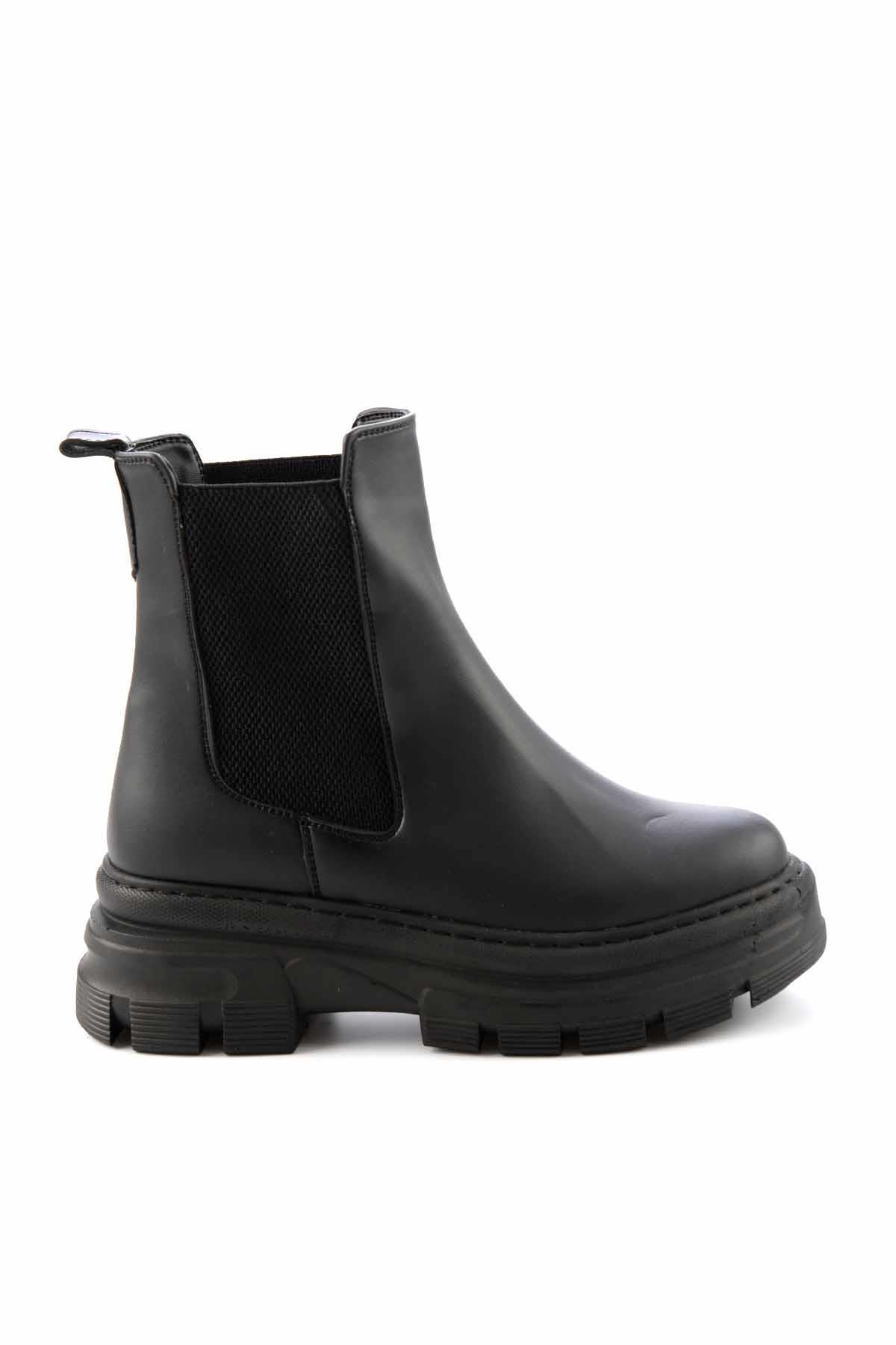 Siyah  Kadın Bot & Bootie K02924010109