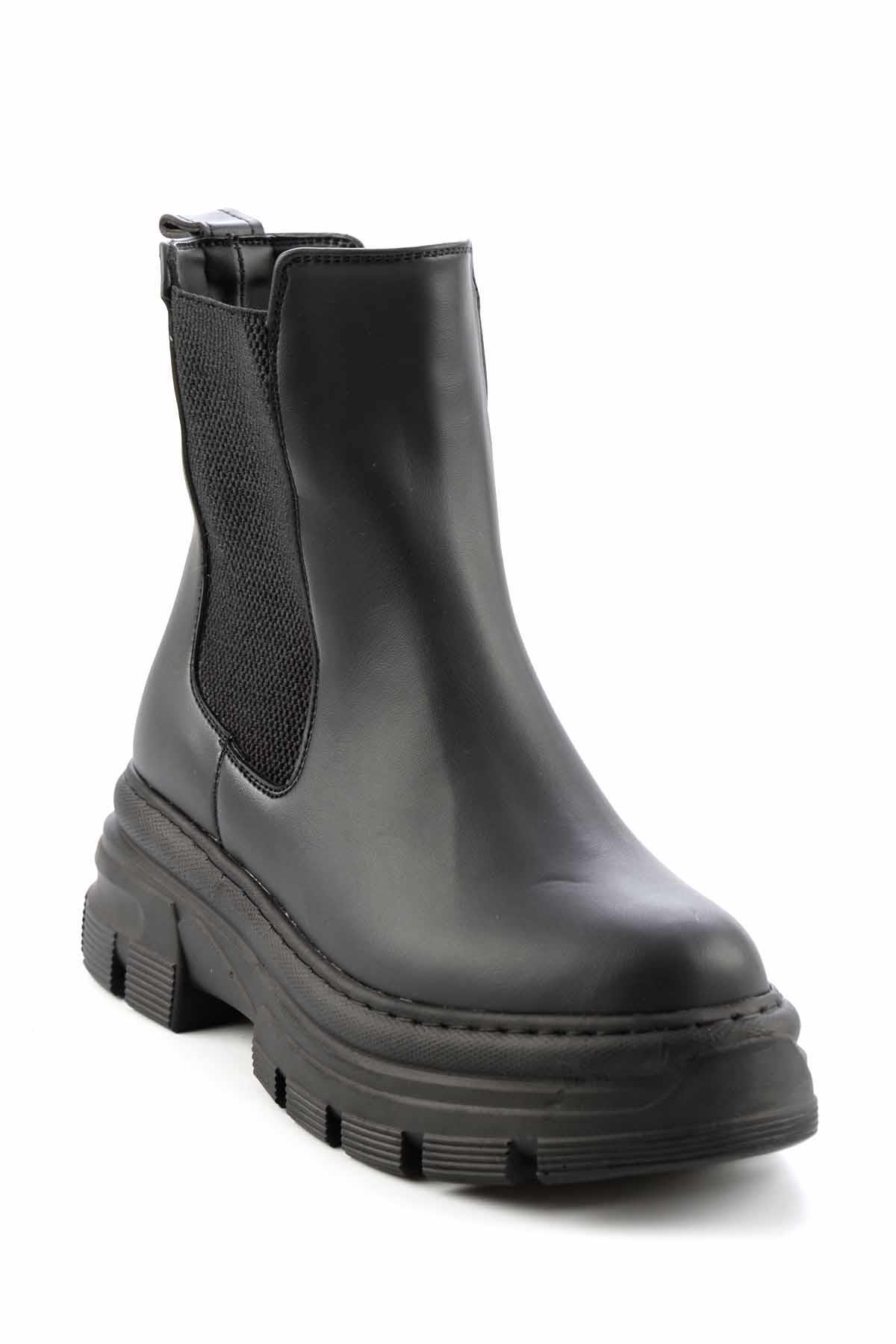 Siyah  Kadın Bot & Bootie K02924010109