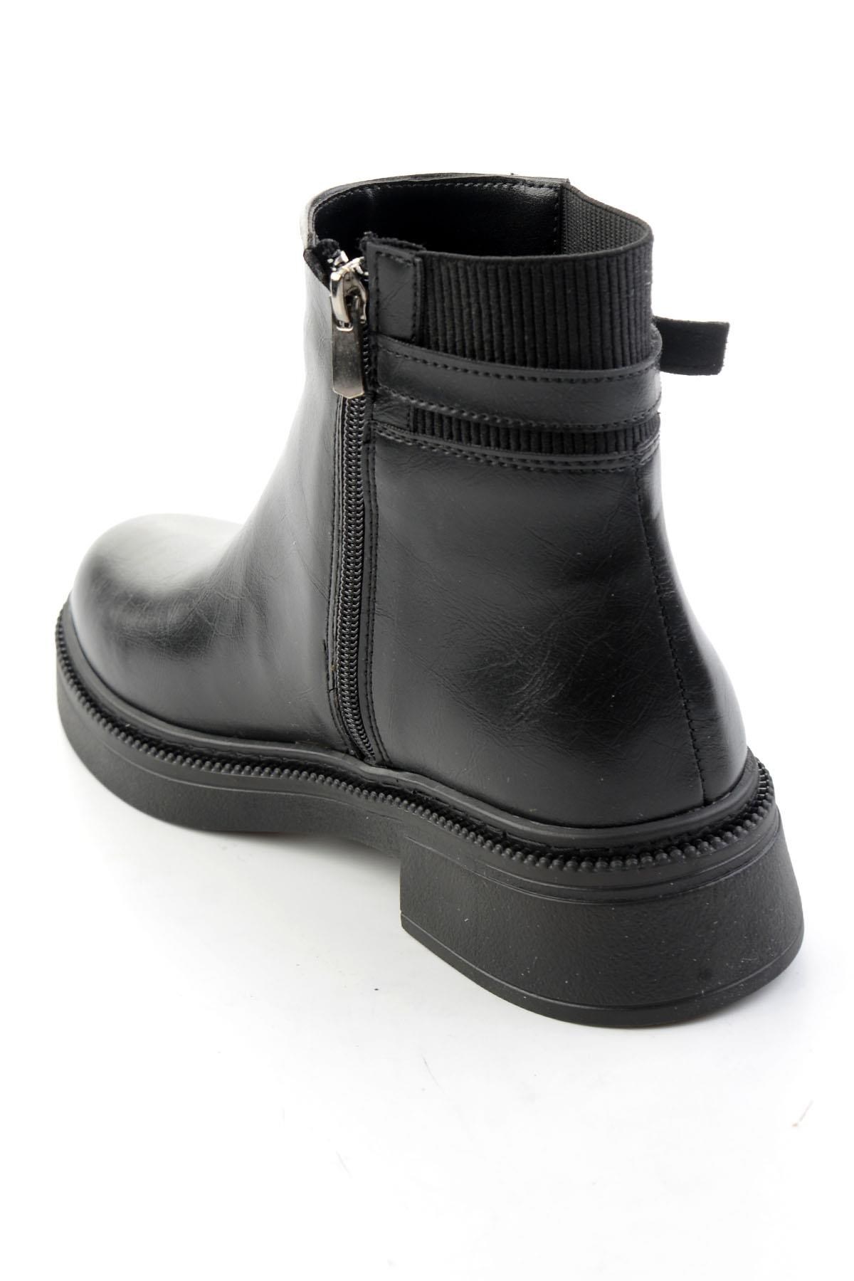 Siyah  Kadın Bot & Bootie K02980070209