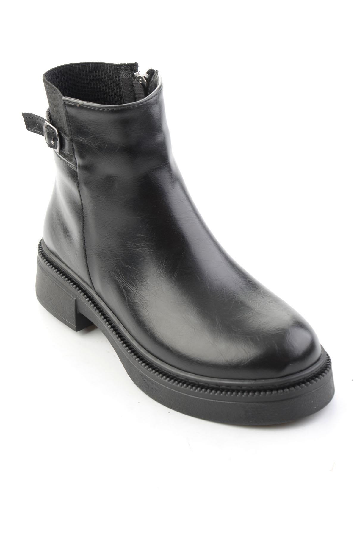 Siyah  Kadın Bot & Bootie K02980070209