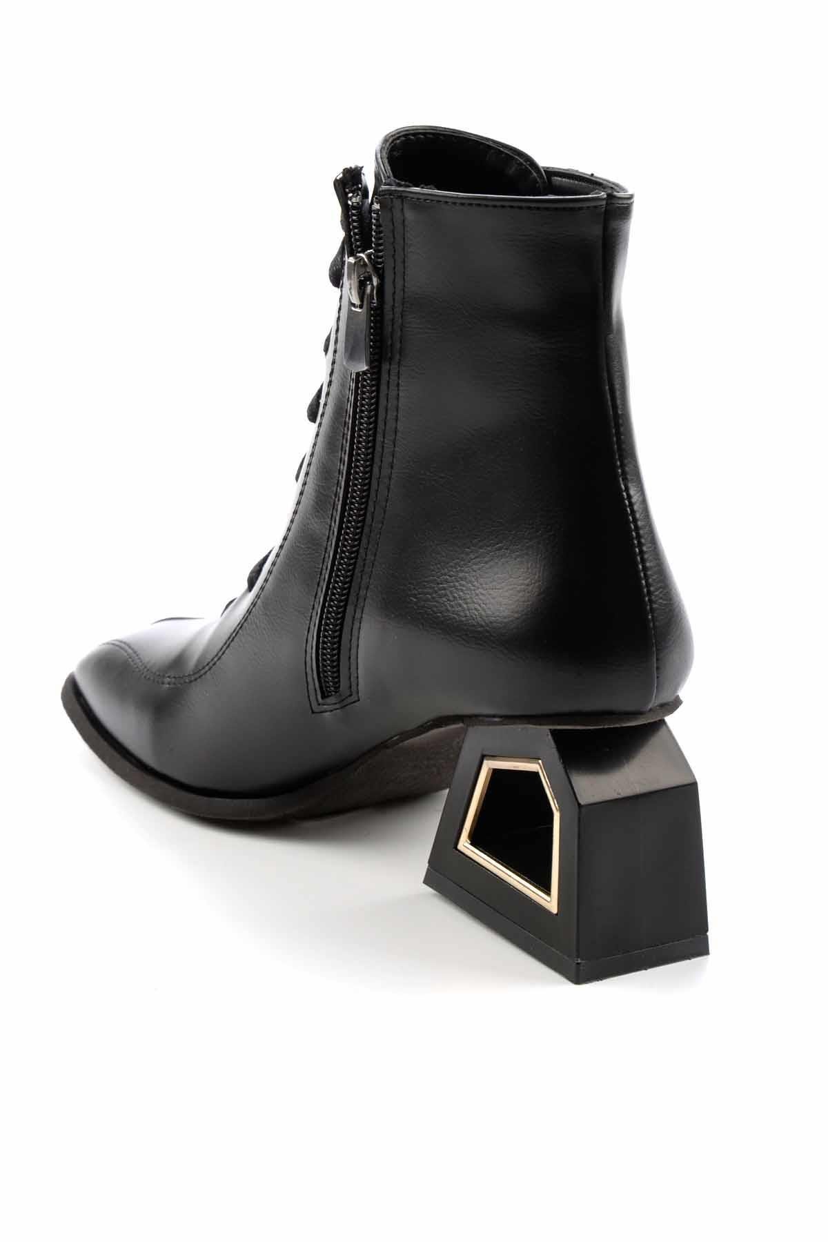 Siyah  Kadın Bot & Bootie K02982609509
