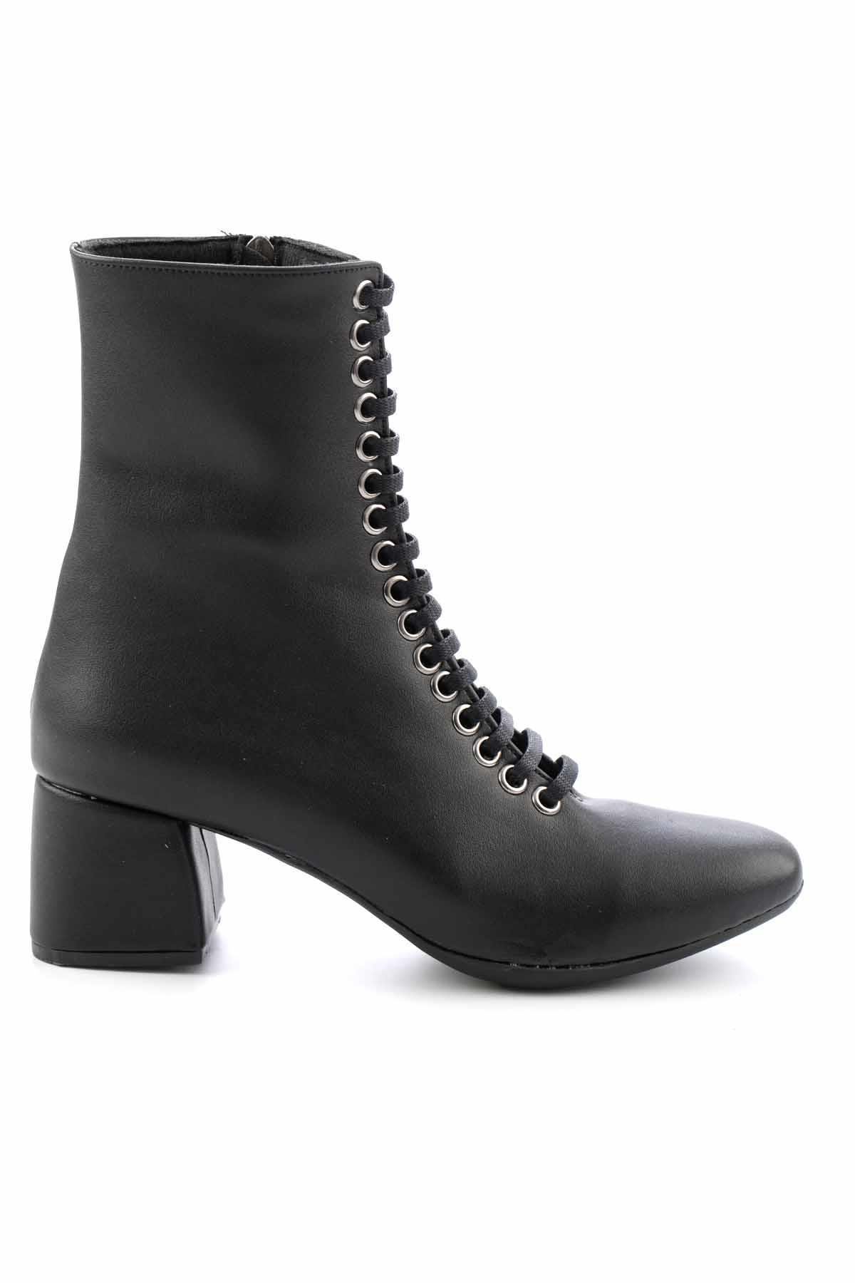 Siyah  Kadın Bot & Bootie K02983000209