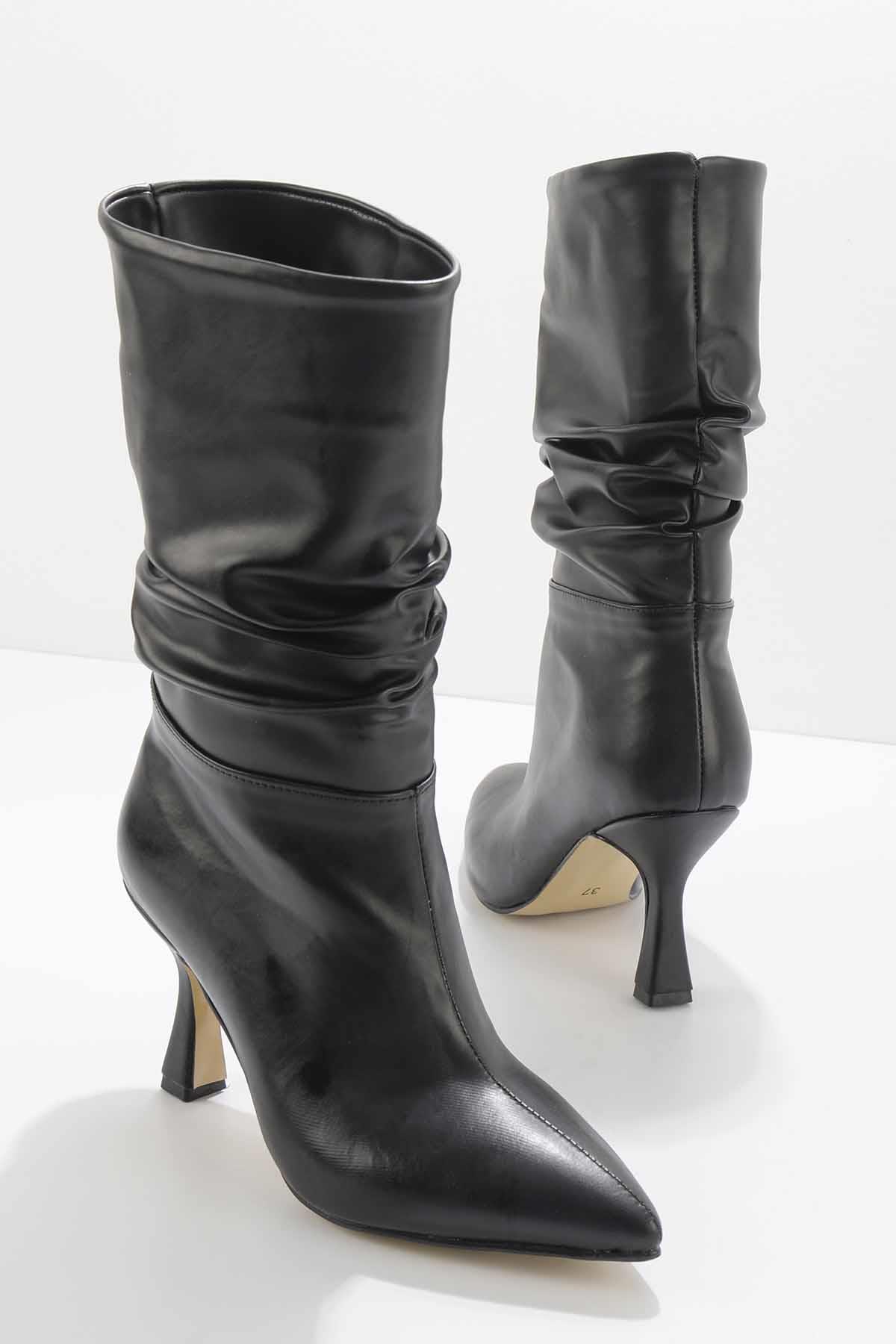 Siyah  Kadın Bot & Bootie K02990102109