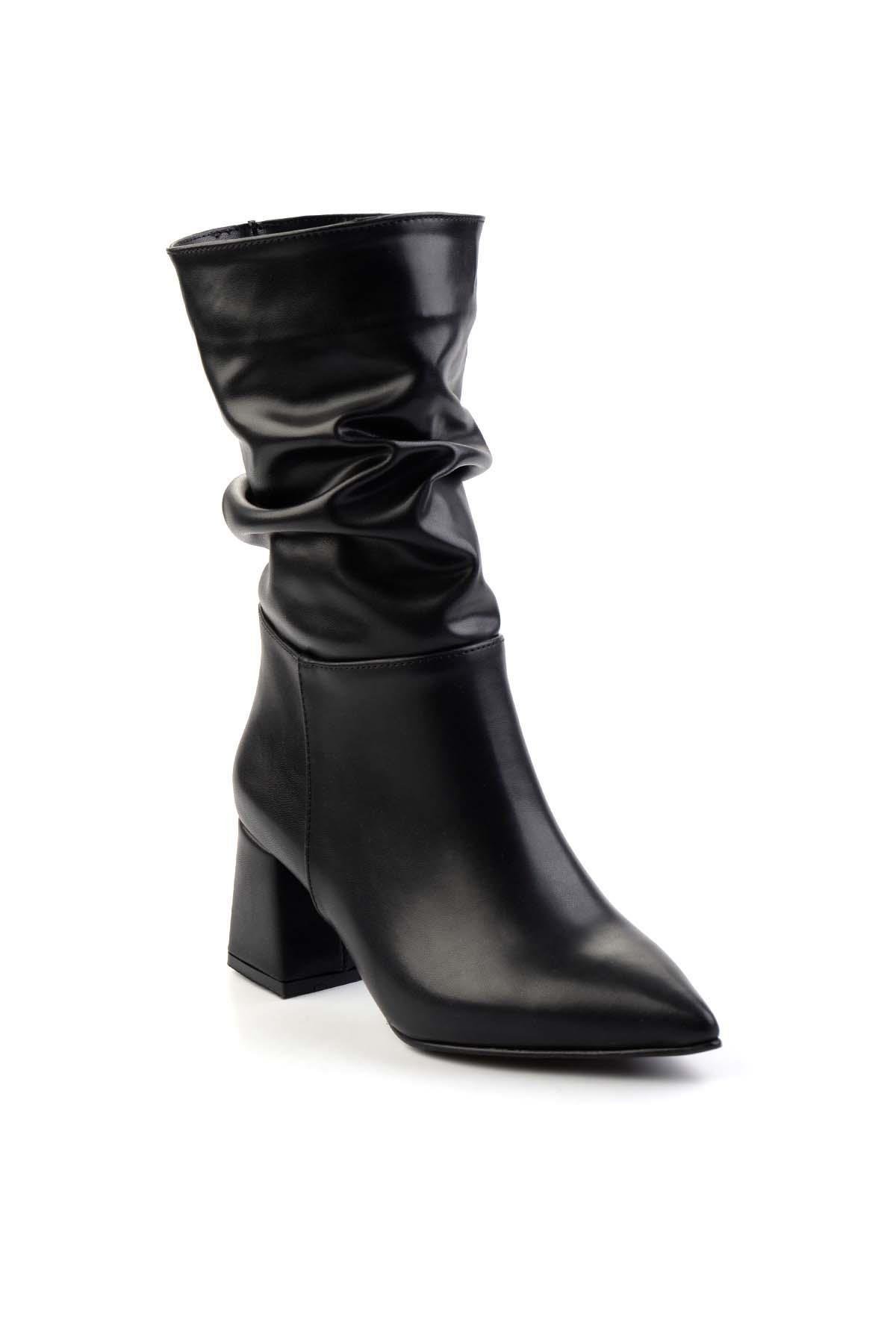 Siyah  Kadın Bot & Bootie K02992152009