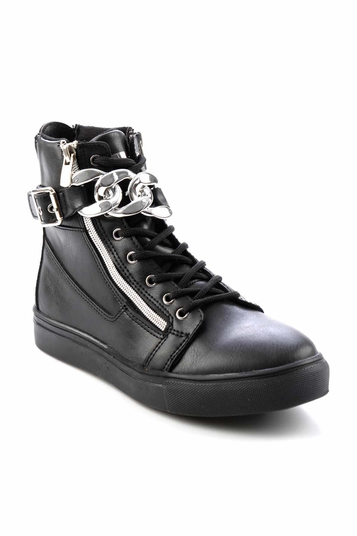 Siyah  Kadın Bot & Bootie K02996000709