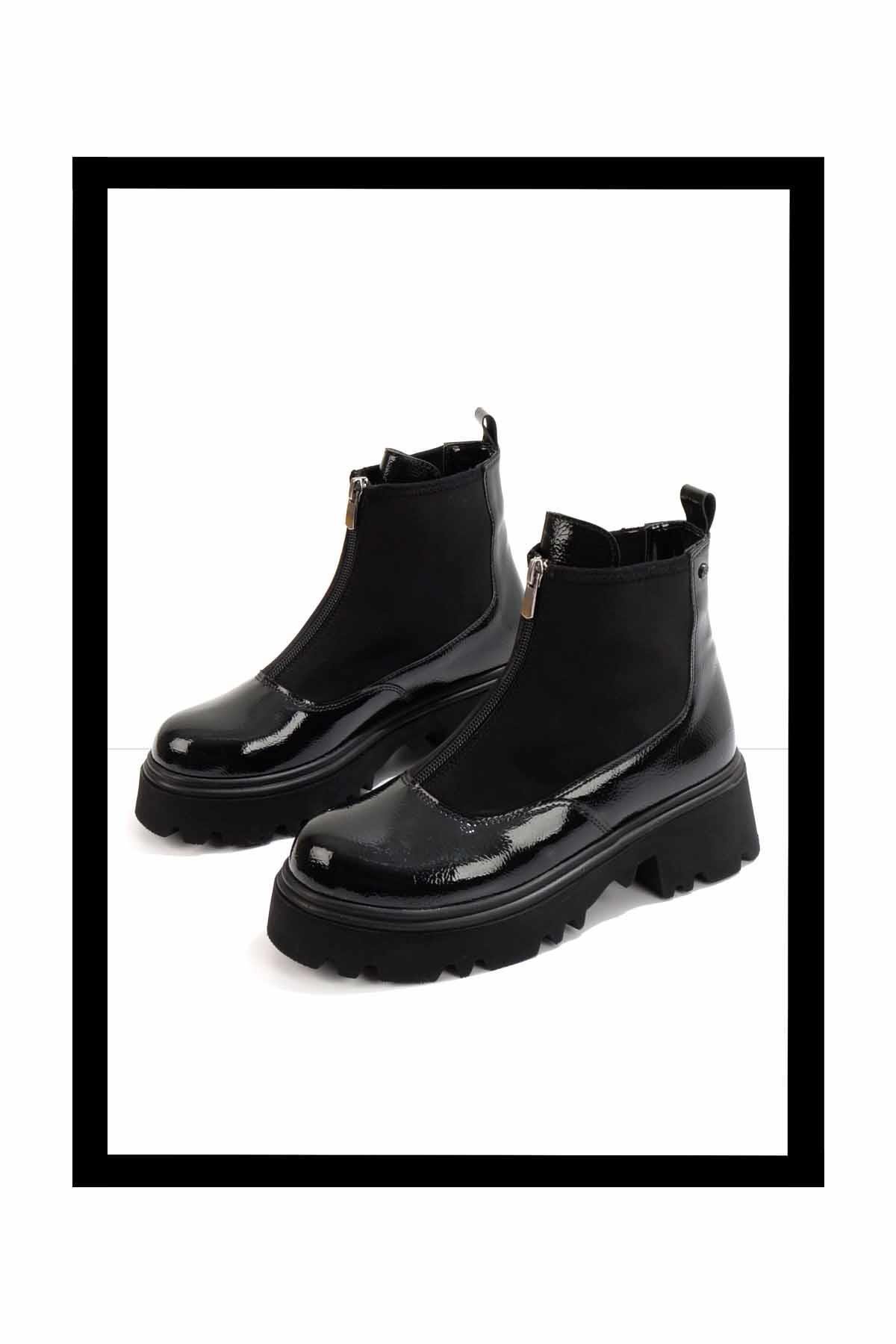 Siyah  Kadın Bot & Bootie K02997000308
