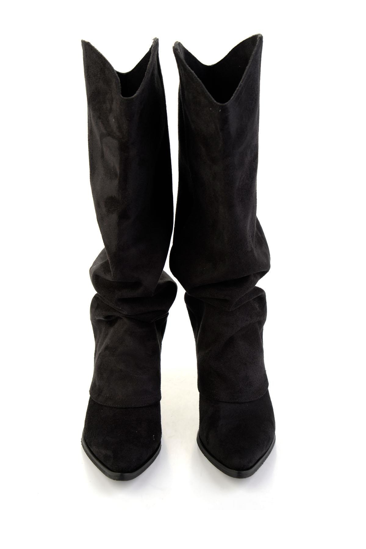 Siyah  Kadın Bot & Bootie K03606060472
