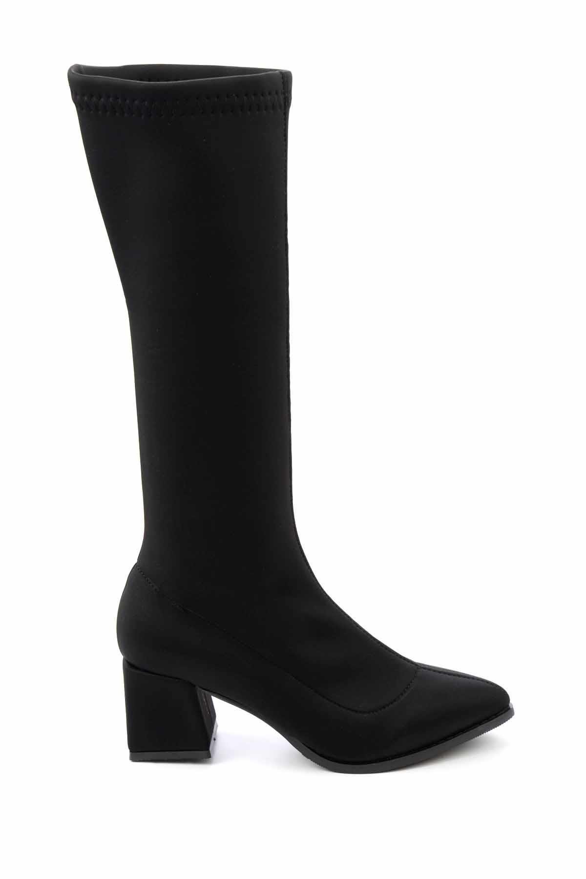 Siyah  Kadın Bot & Bootie K03792060717