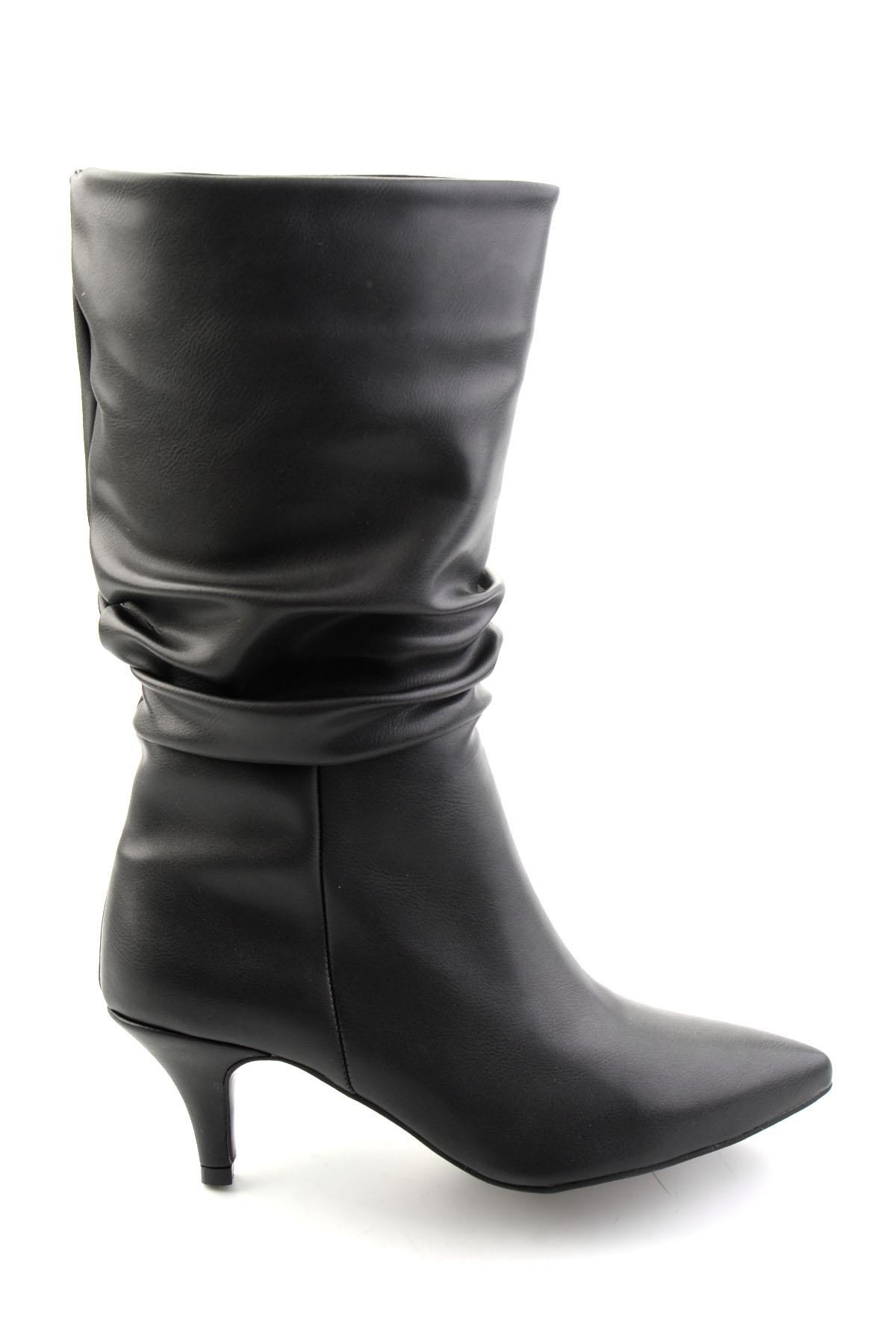 Siyah  Kadın Bot & Bootie K03953465109
