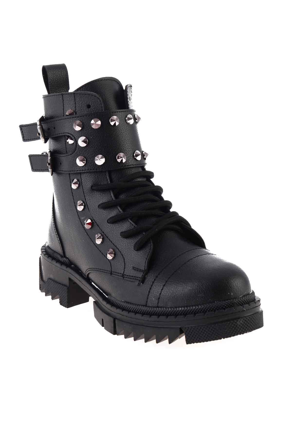 Siyah  Kadın Bot & Bootie K0591111509