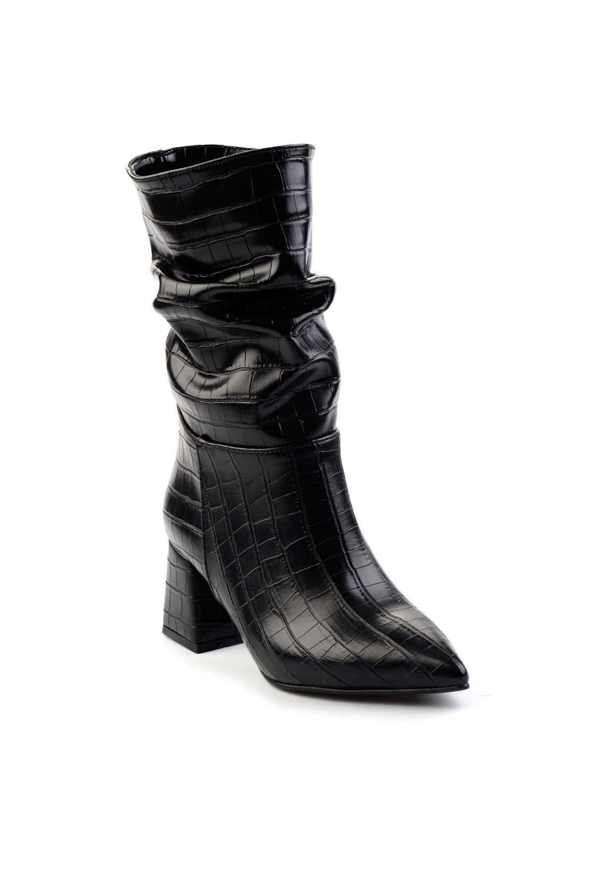 Siyah  Kadın Çizme K02992152011