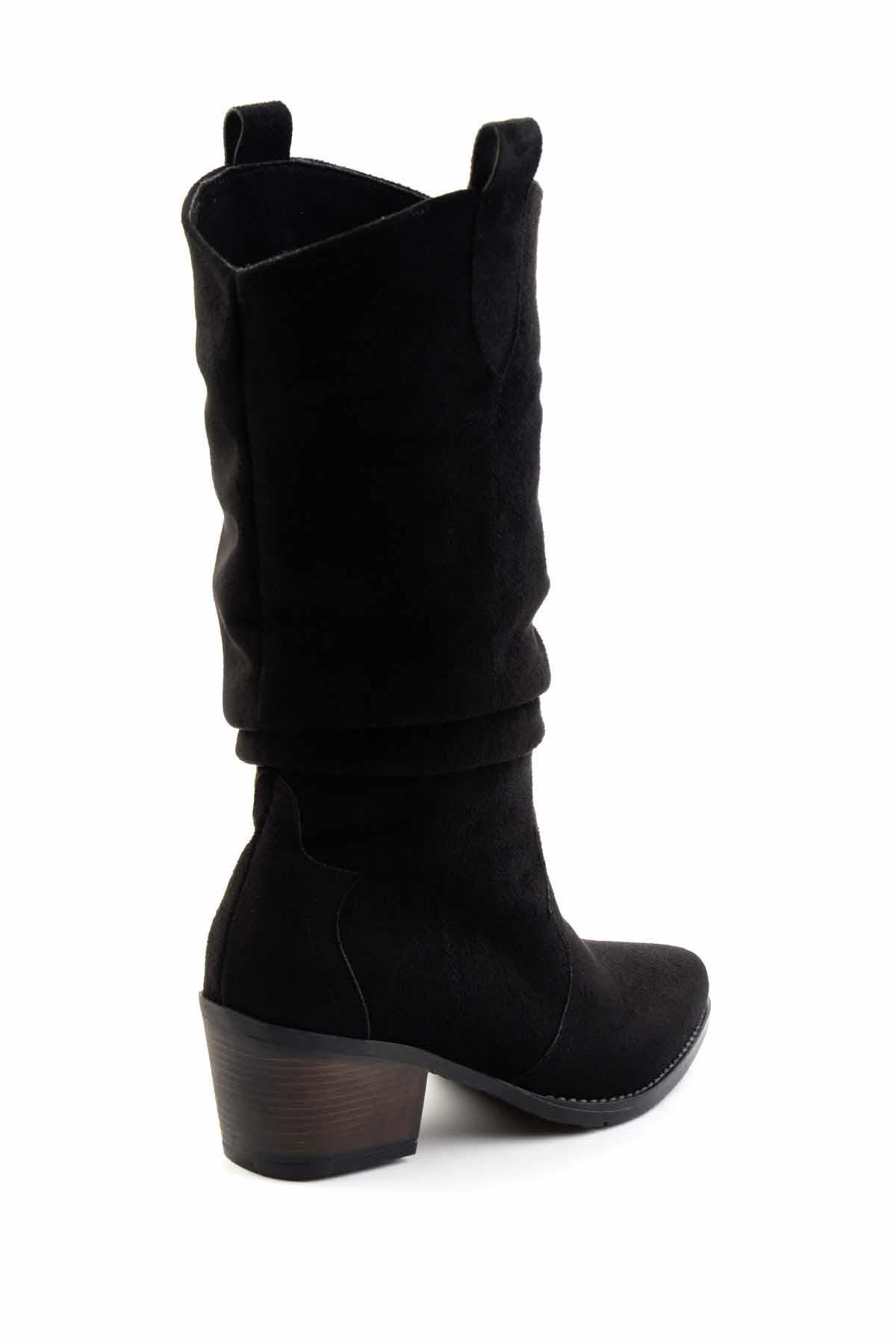 Siyah  Kadın Çizme K03069010002