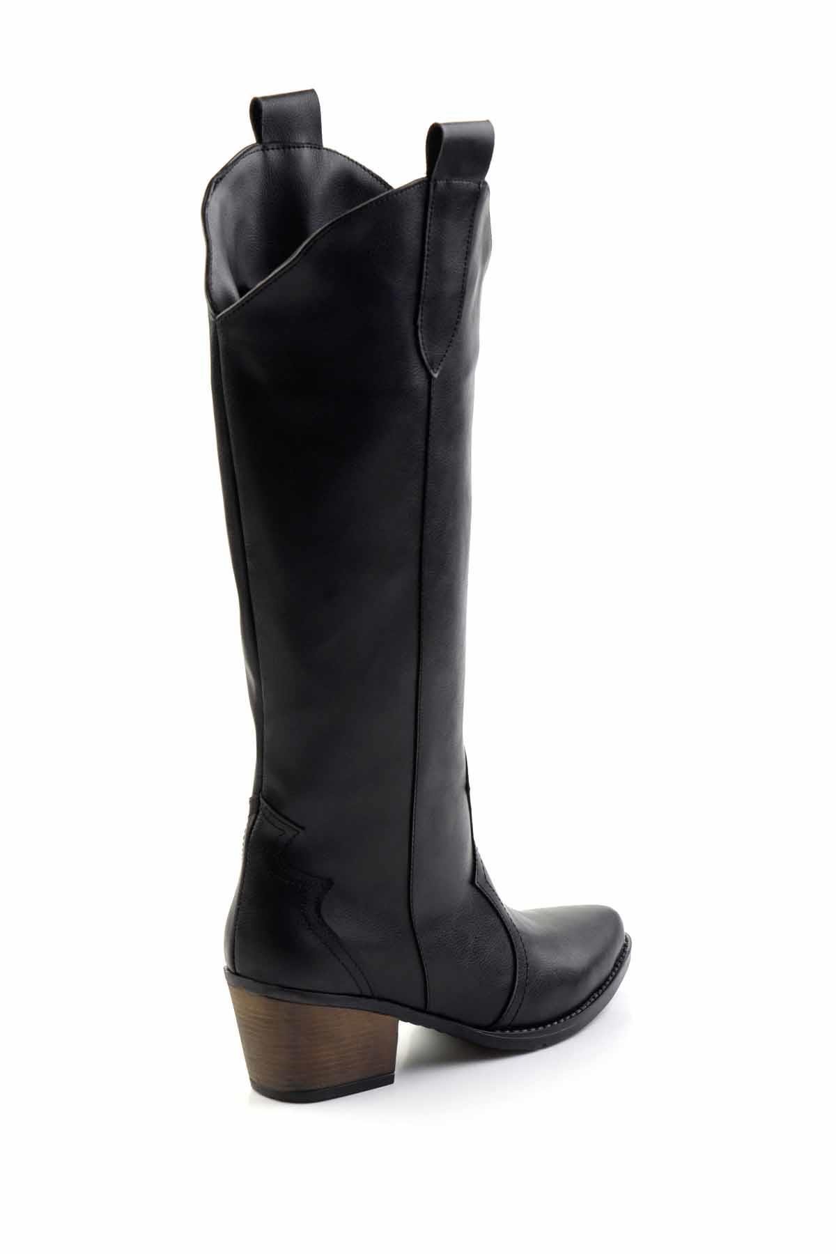 Siyah  Kadın Çizme K03069010509