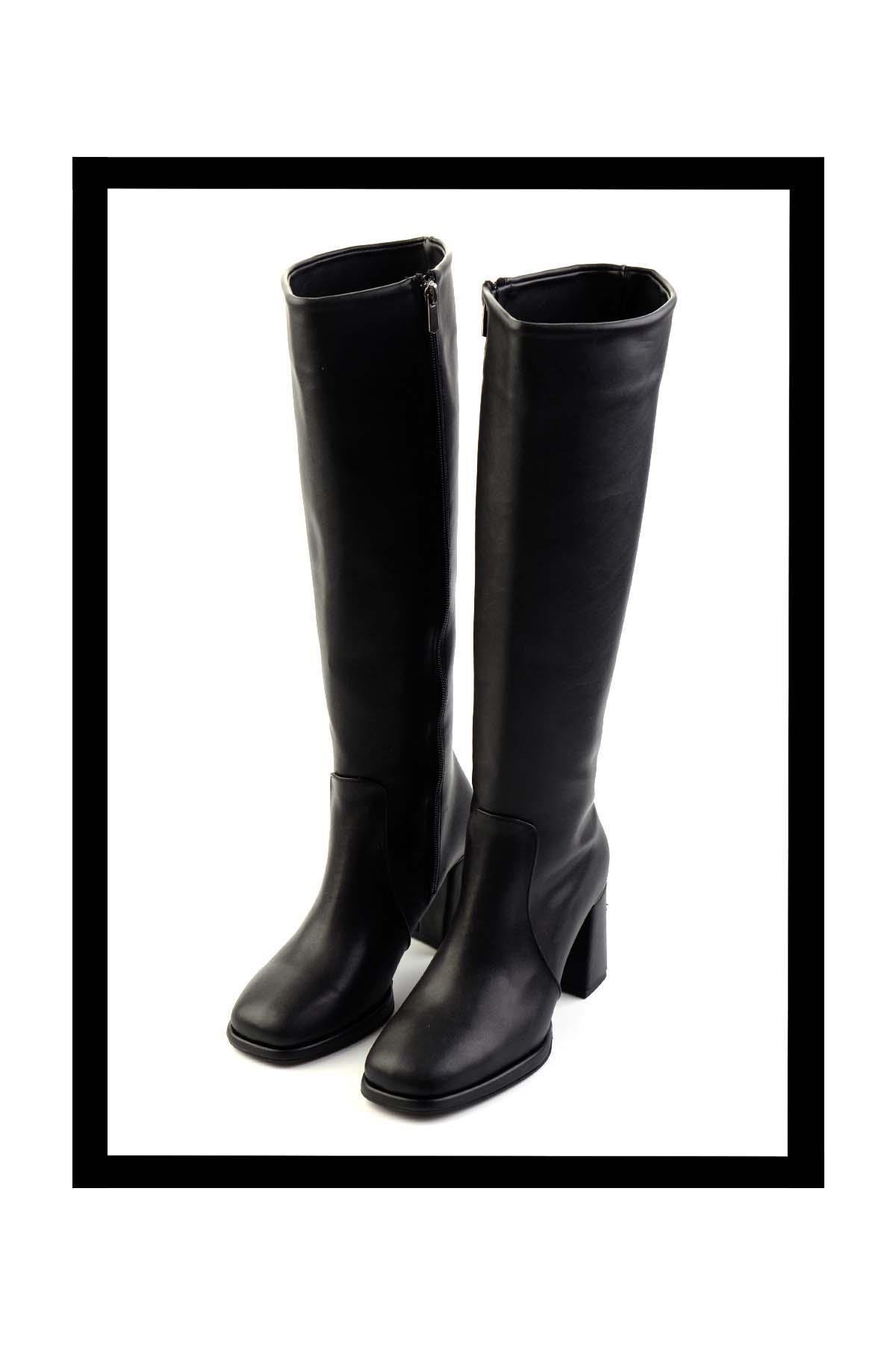 Siyah  Kadın Çizme K03527290809