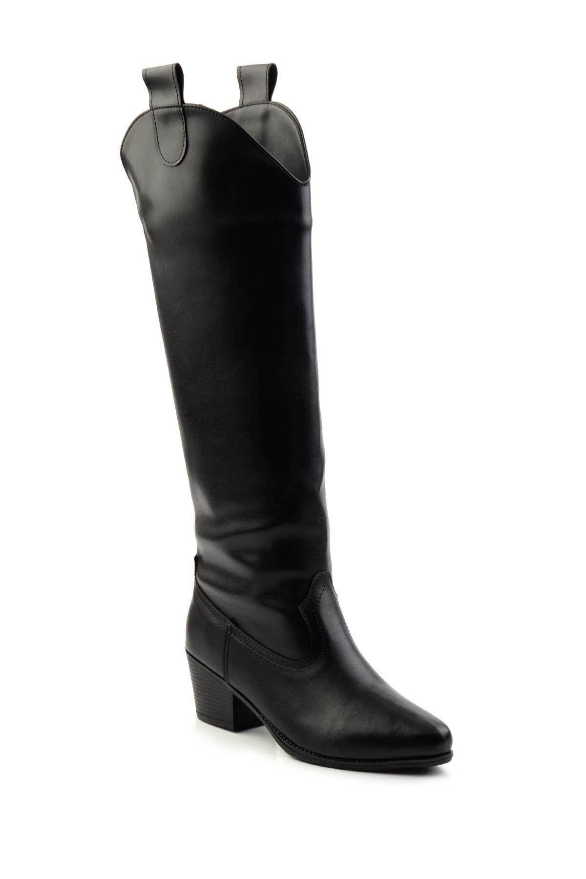 Siyah  Kadın Çizme K03671409009