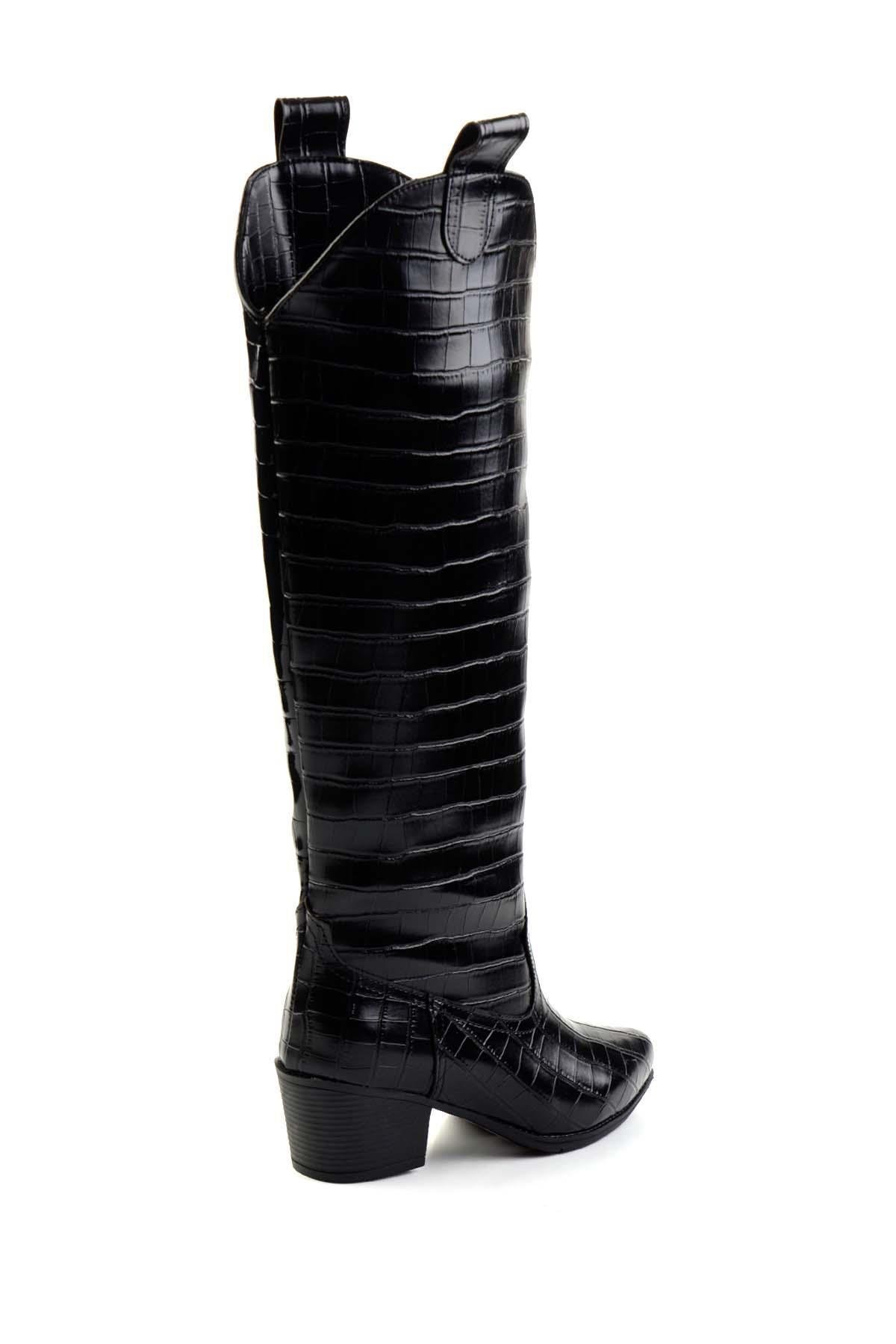 Siyah  Kadın Çizme K03671409011