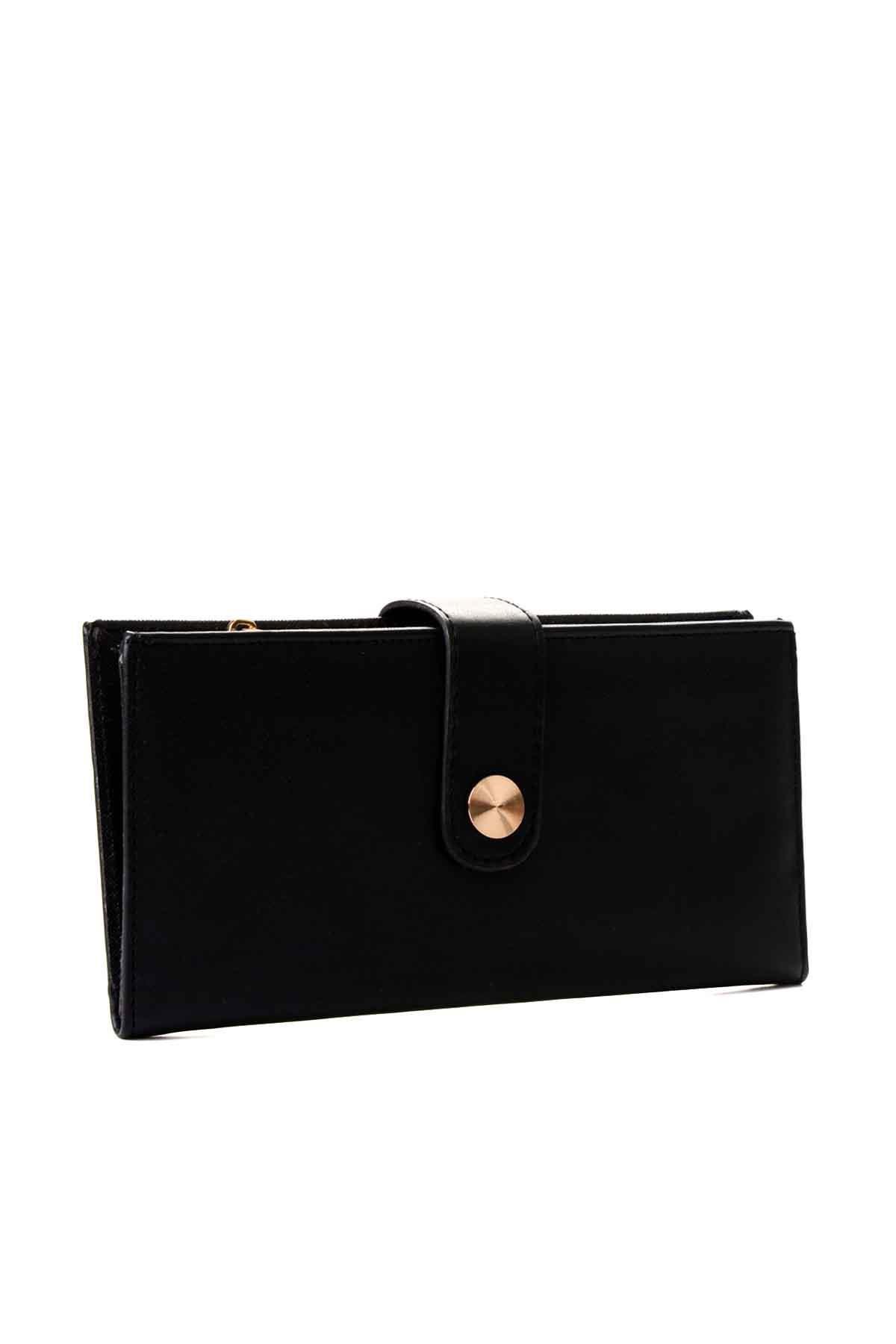 Siyah  Kadın Cüzdan 