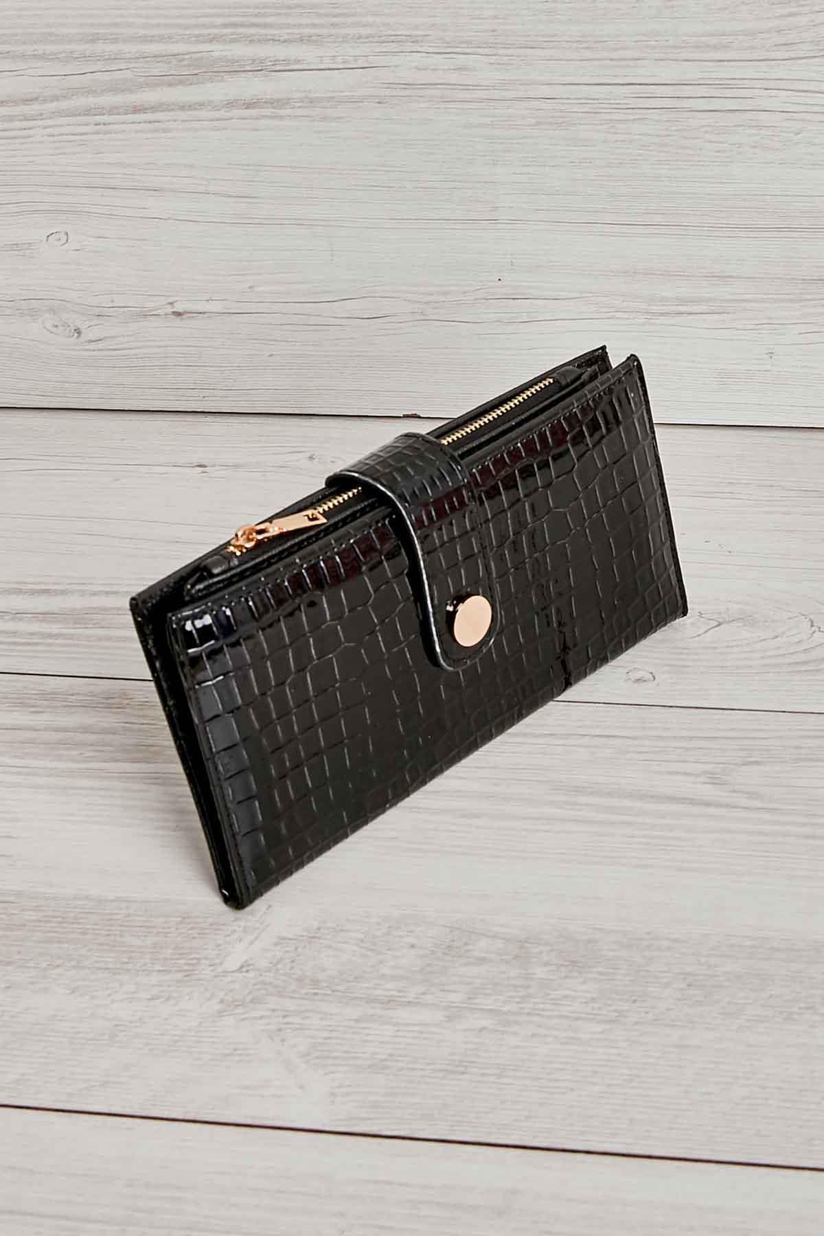 Siyah  Kadın Cüzdan 