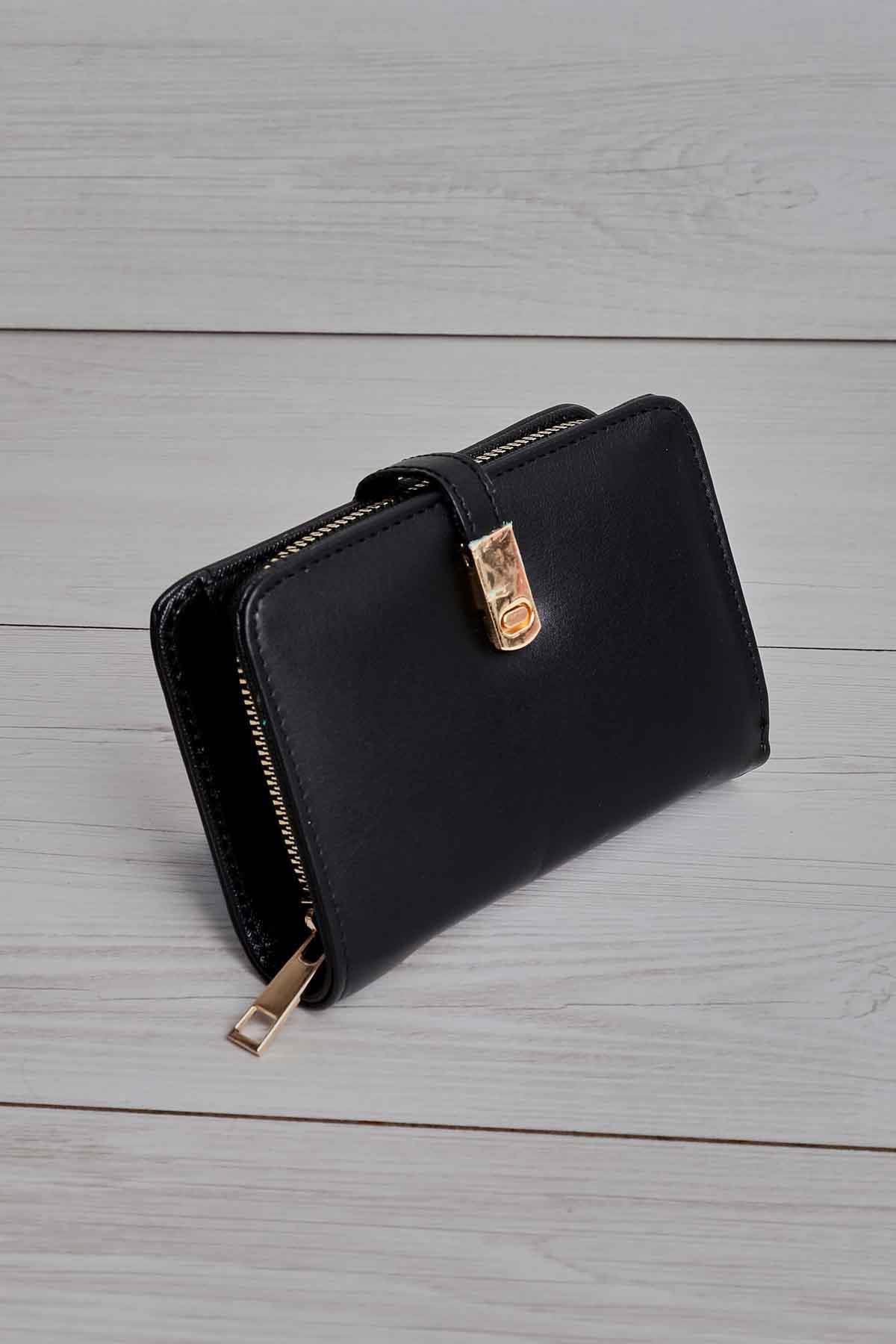 Siyah  Kadın Cüzdan 