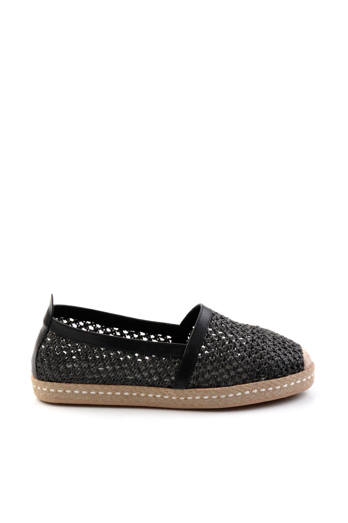 Siyah  Kadın Espadril K01117090316