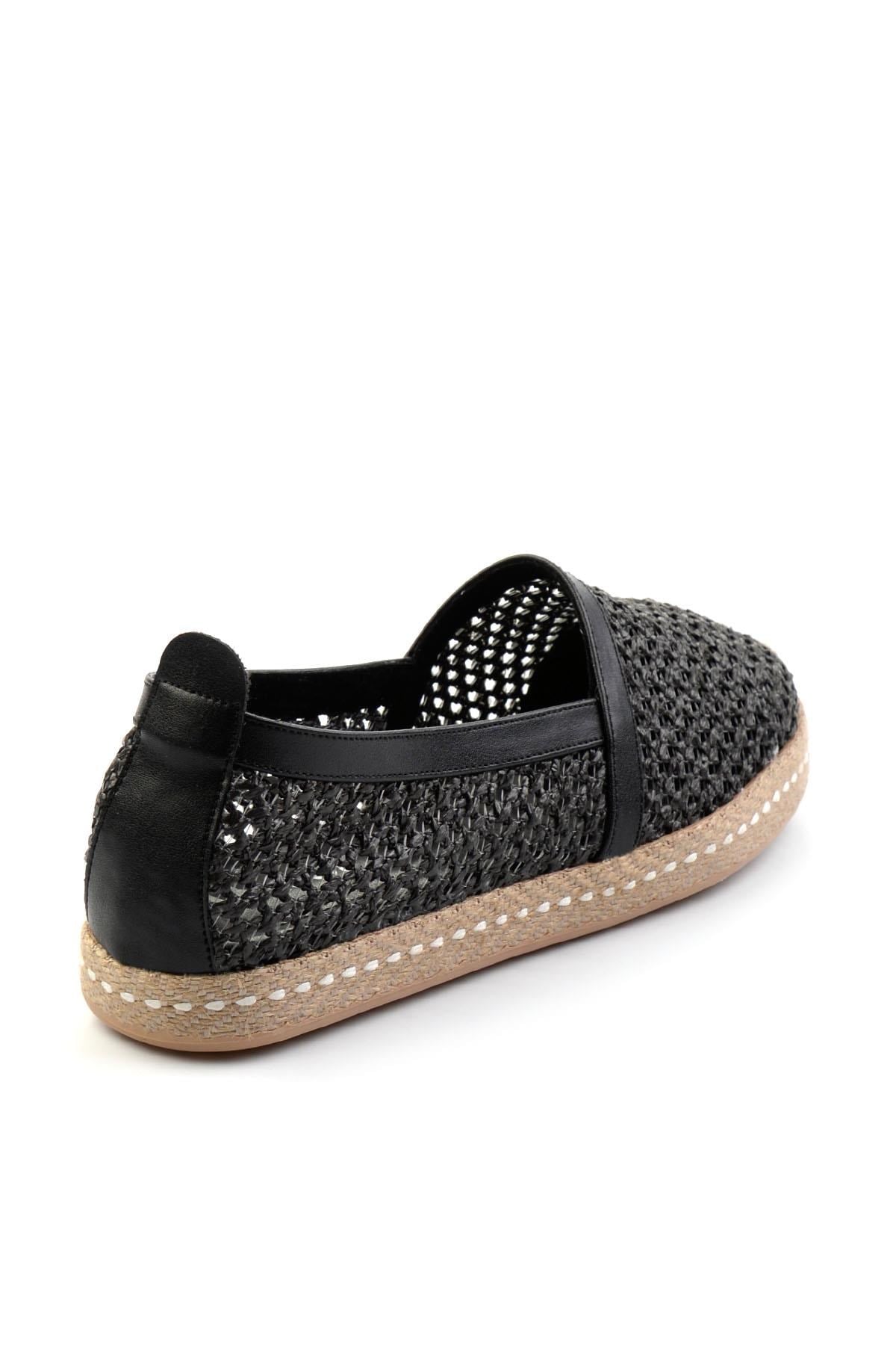 Siyah  Kadın Espadril K01117090316