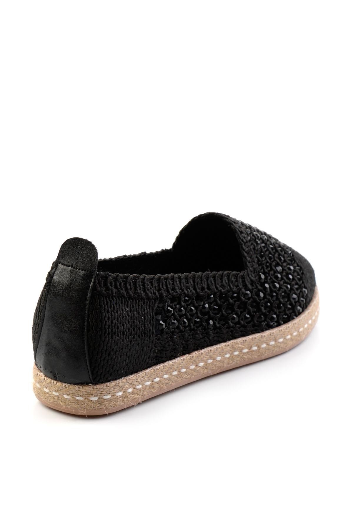 Siyah  Kadın Espadril K01117090416