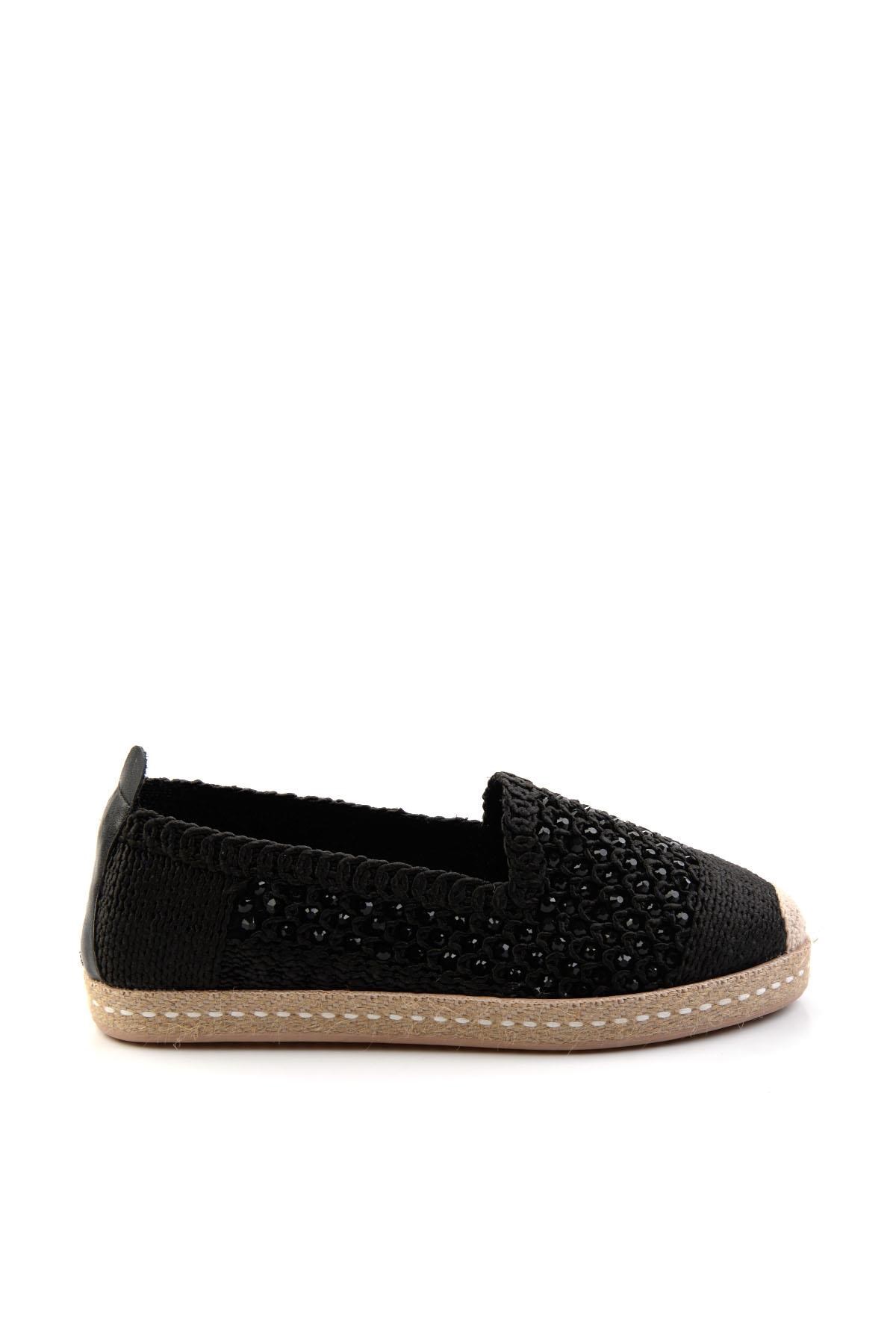 Siyah  Kadın Espadril K01117090416