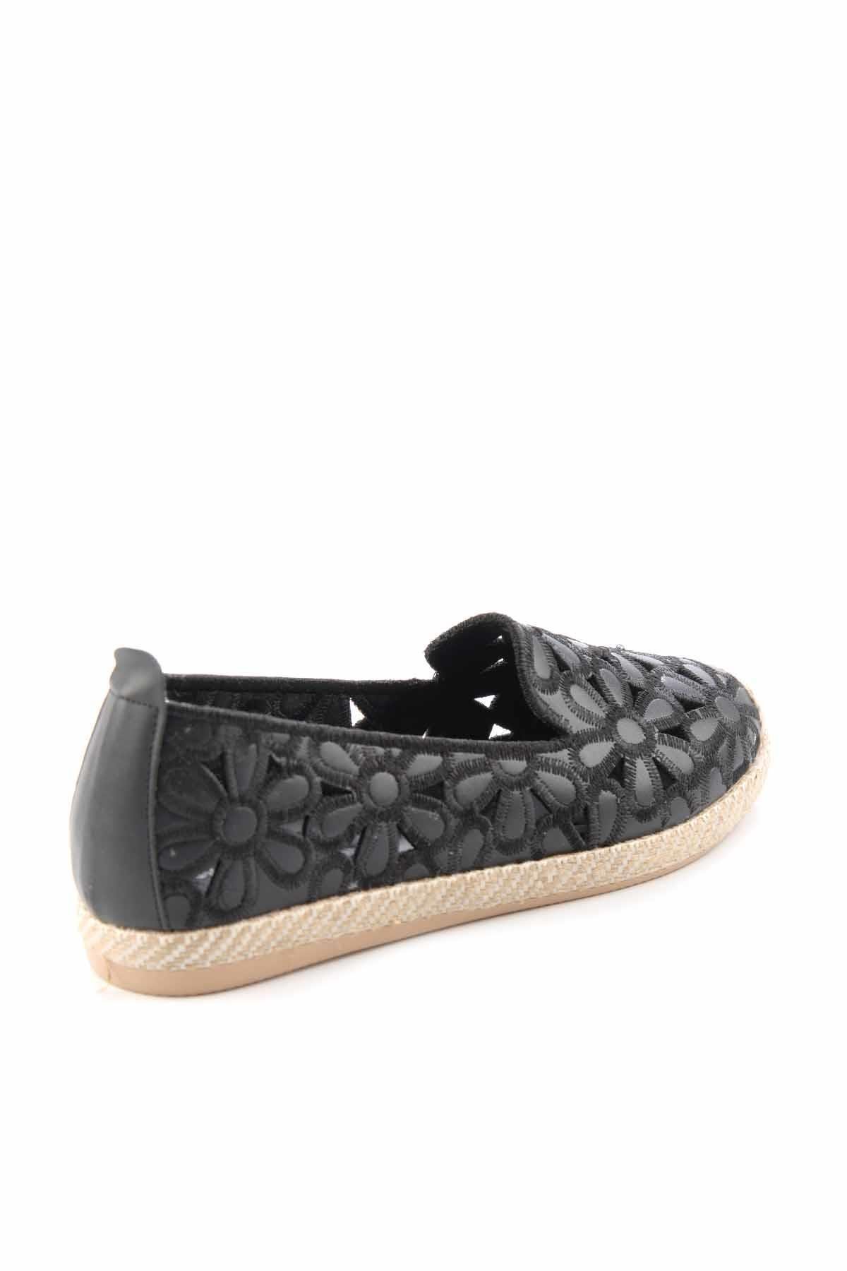 Siyah  Kadın Espadril K01117092309