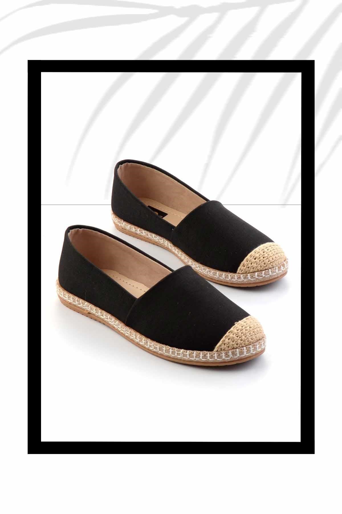 Siyah  Kadın Espadril K01125010018