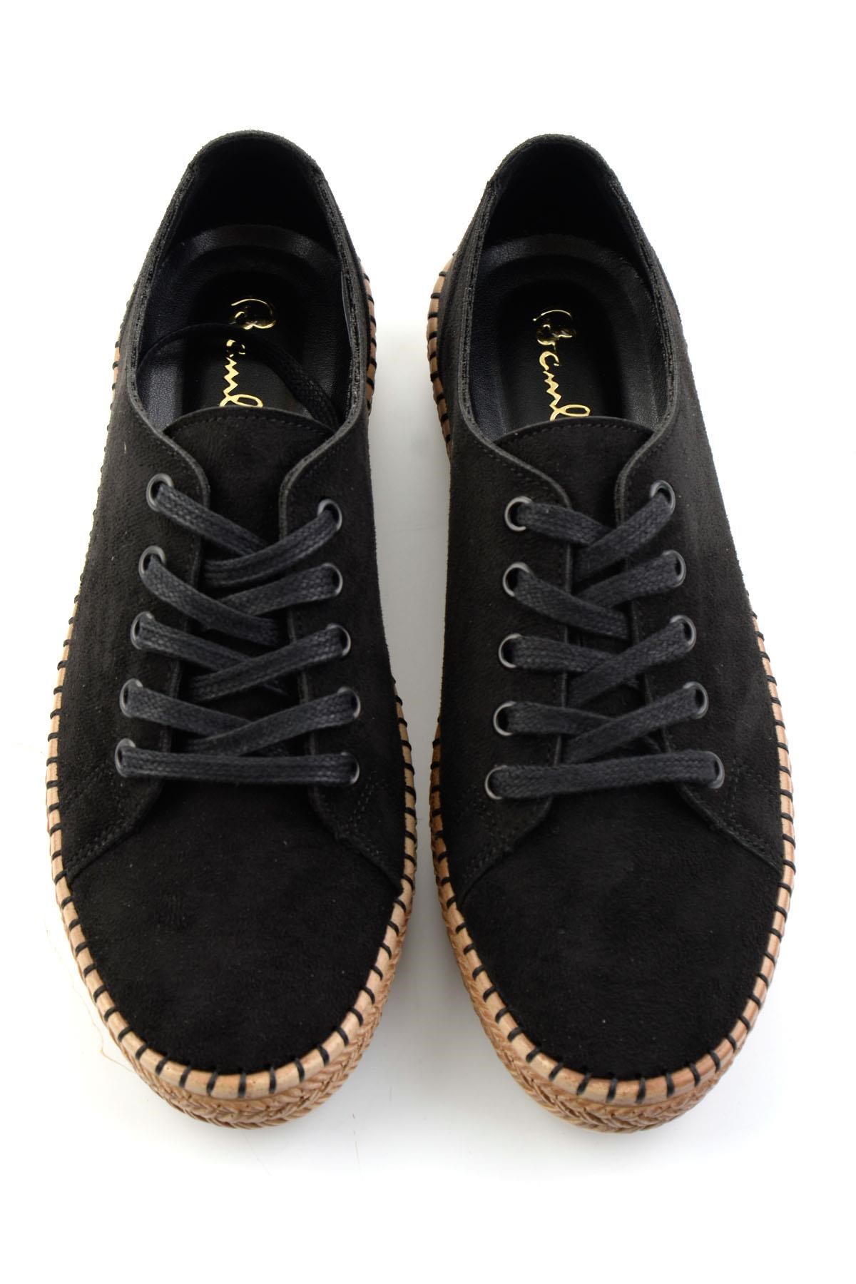 Siyah  Kadın Espadril K01309230102