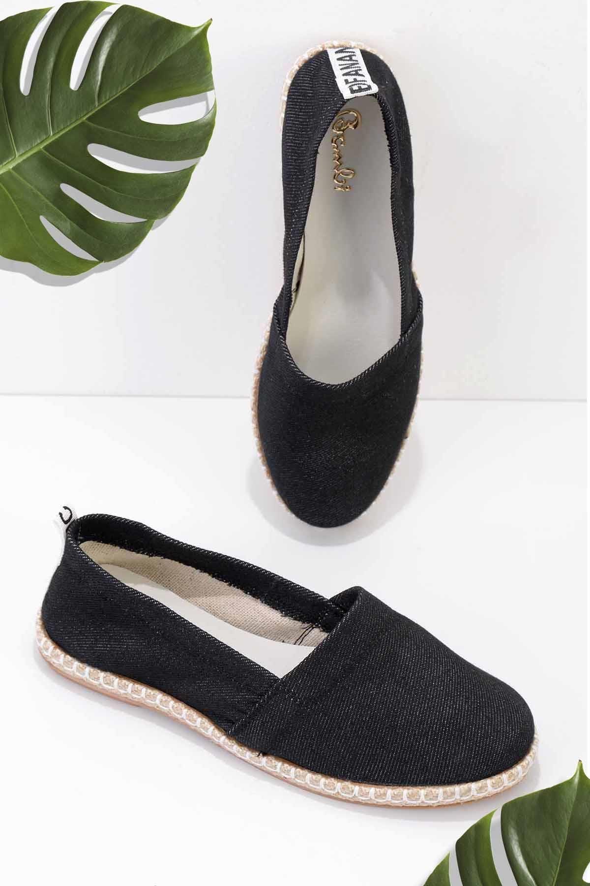 Siyah  Kadın Espadril K01530111118