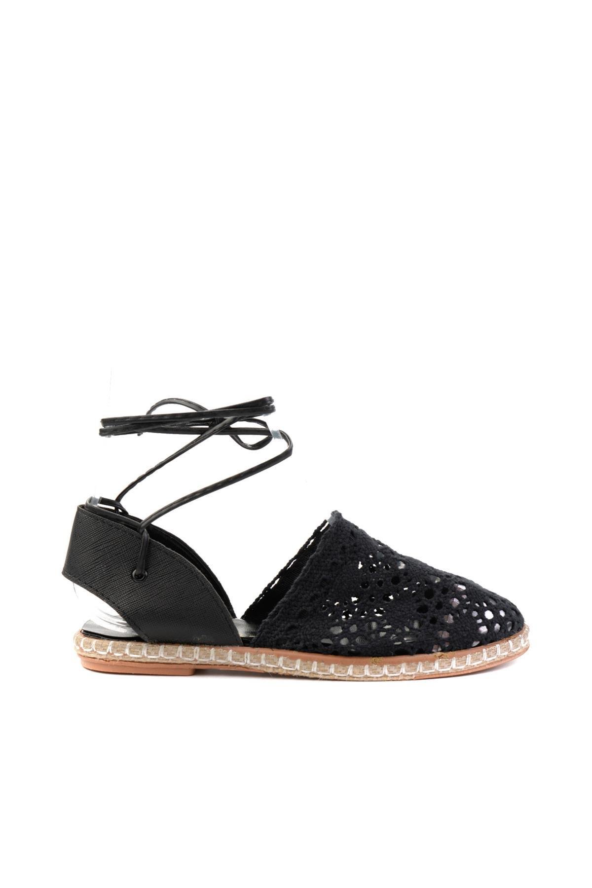 Siyah  Kadın Espadril K01534120013