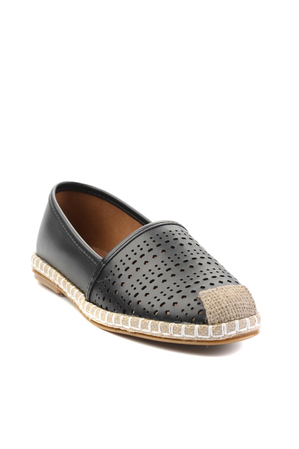Siyah  Kadın Espadril K01702141909