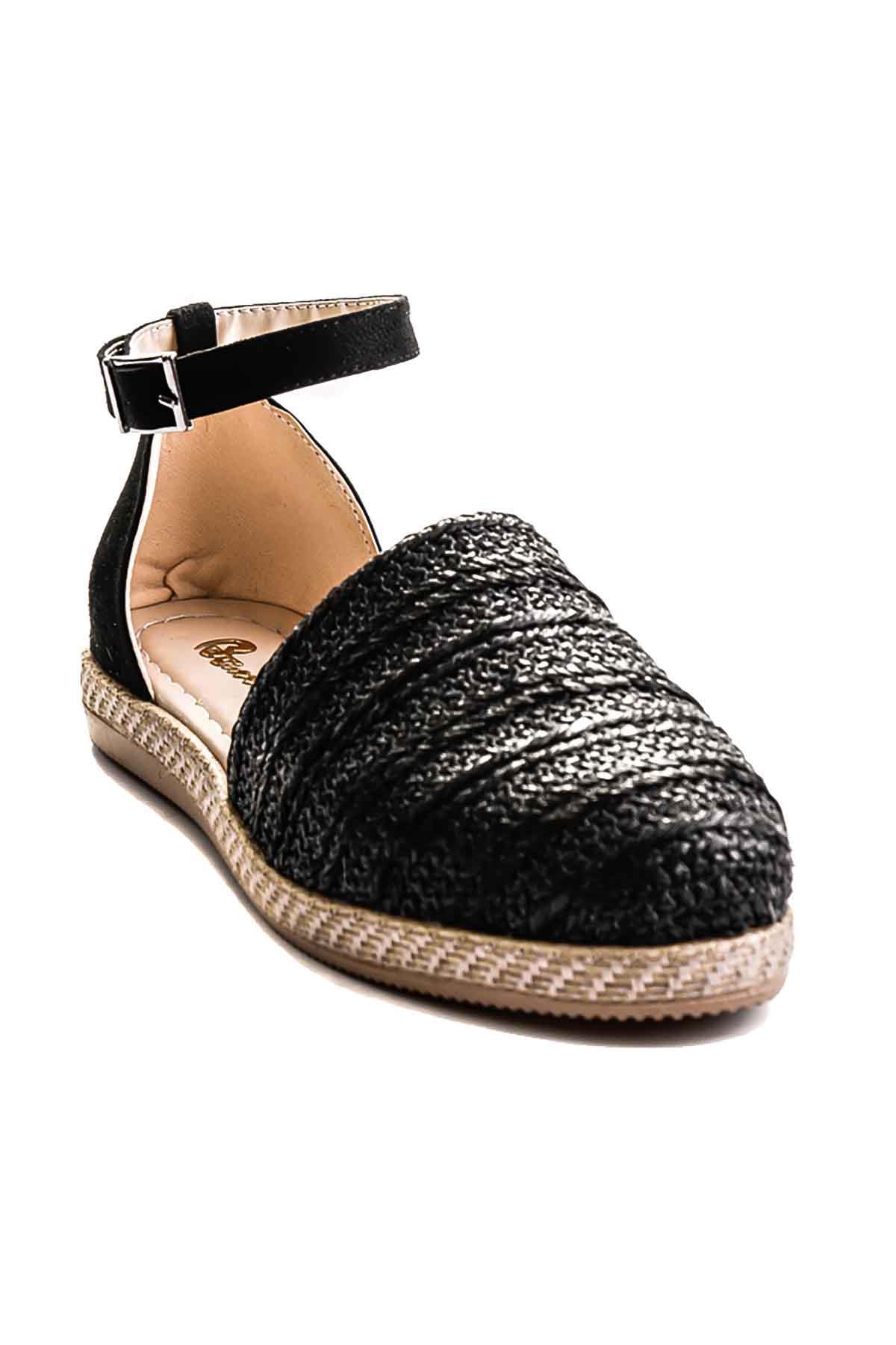 Siyah  Kadın Espadril K01823020528