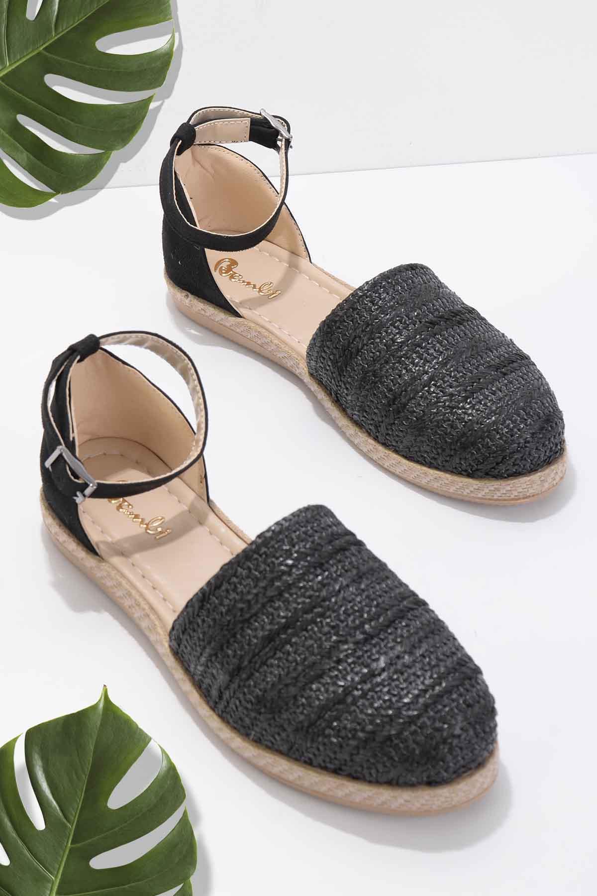 Siyah  Kadın Espadril K01823020528