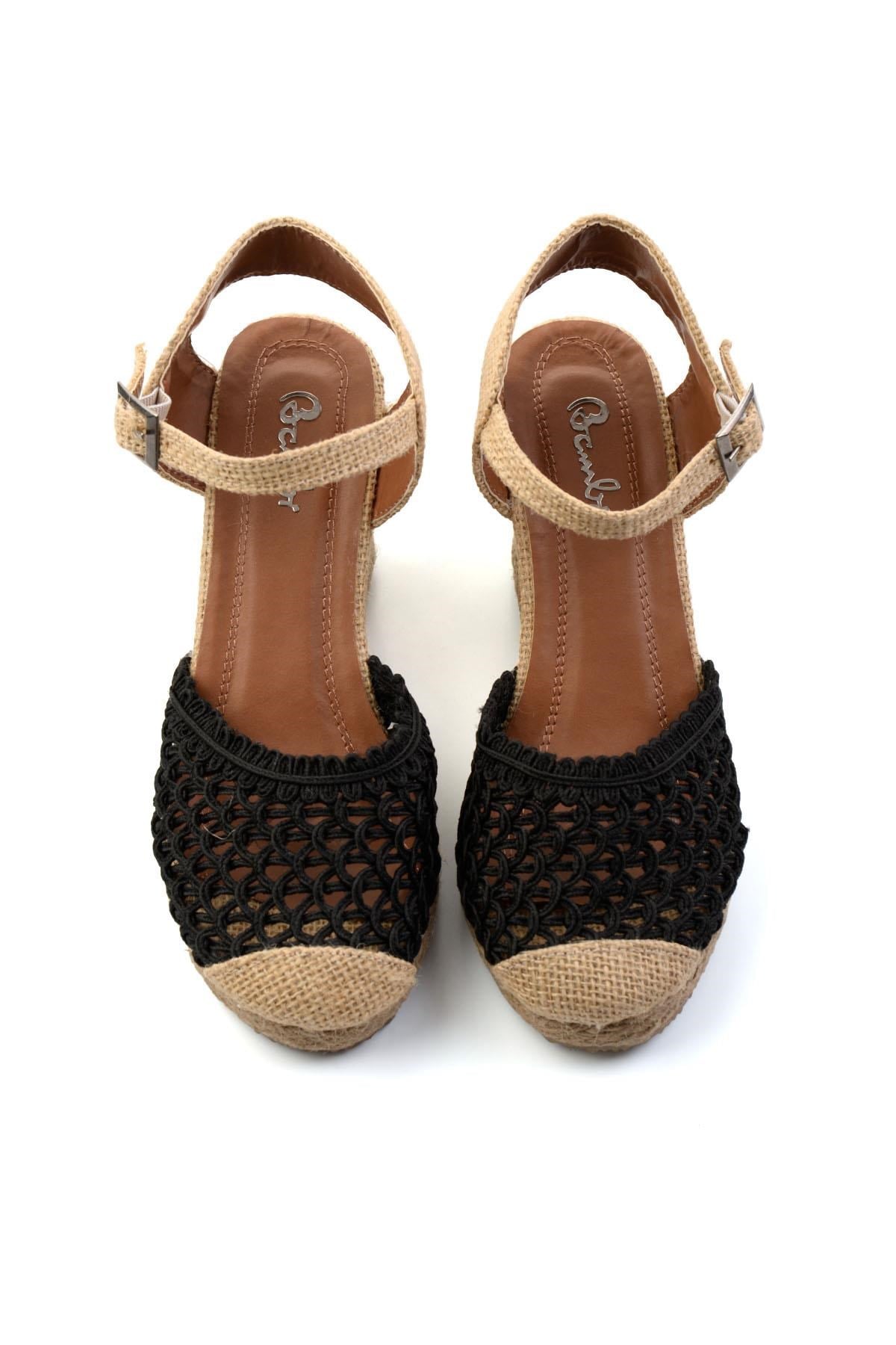 Siyah  Kadın Espadril K01874414028