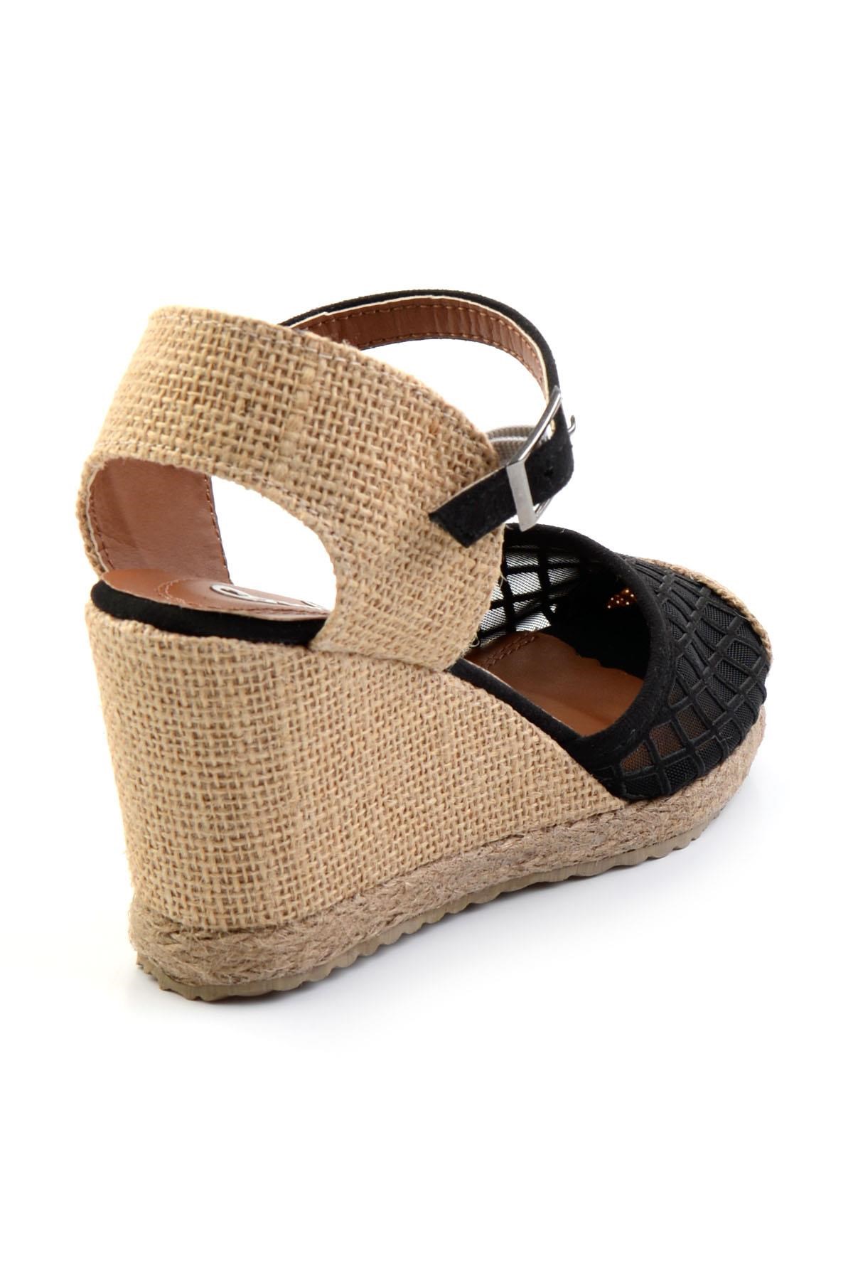 Siyah  Kadın Espadril K01874414528