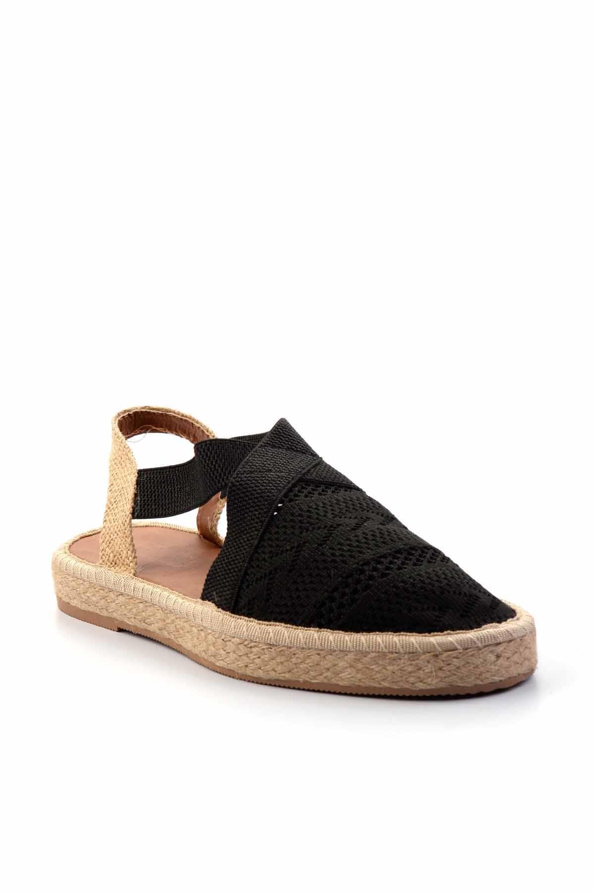 Siyah  Kadın Espadril K01937050082