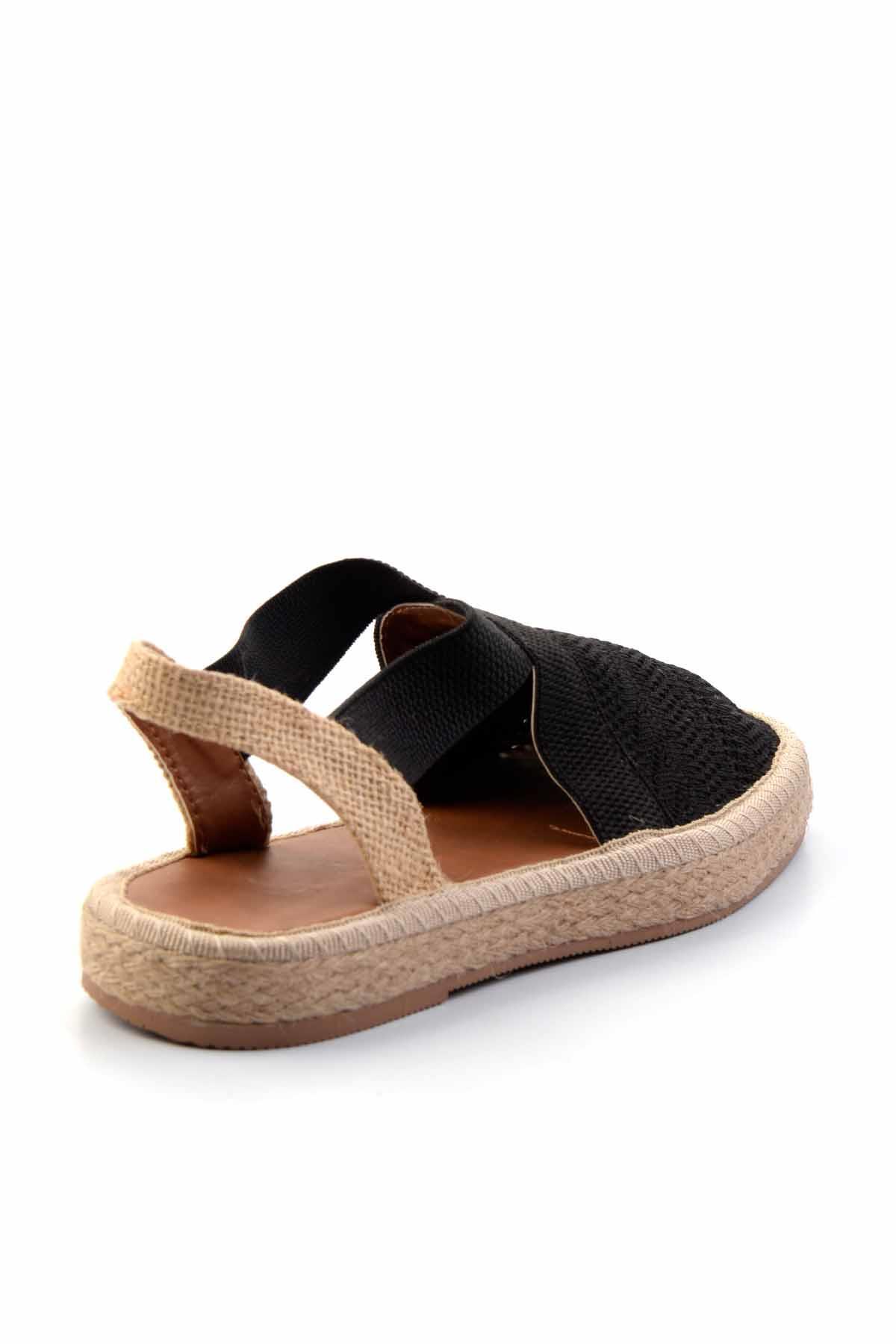 Siyah  Kadın Espadril K01937050082