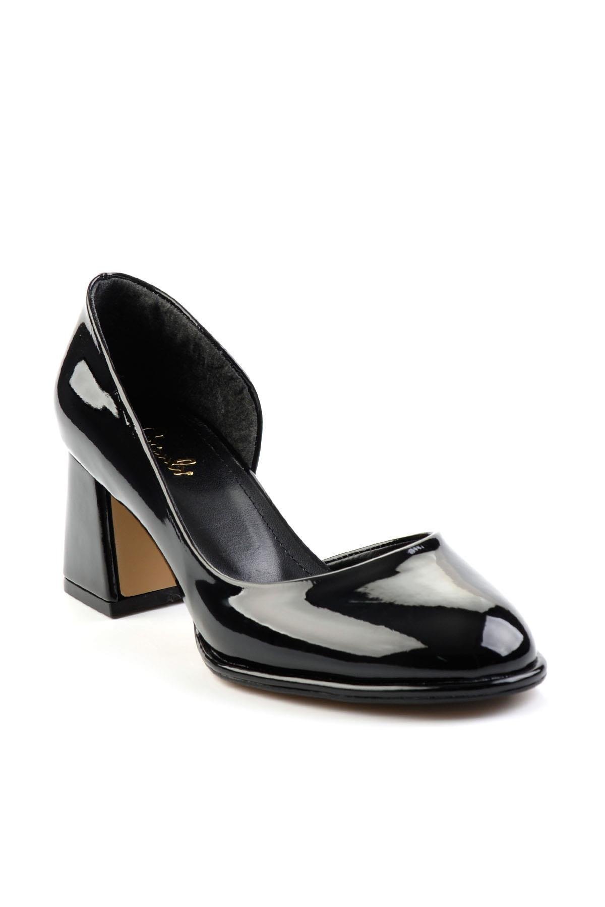 Siyah  Kadın Klasik Topuklu Ayakkabı K01231482008
