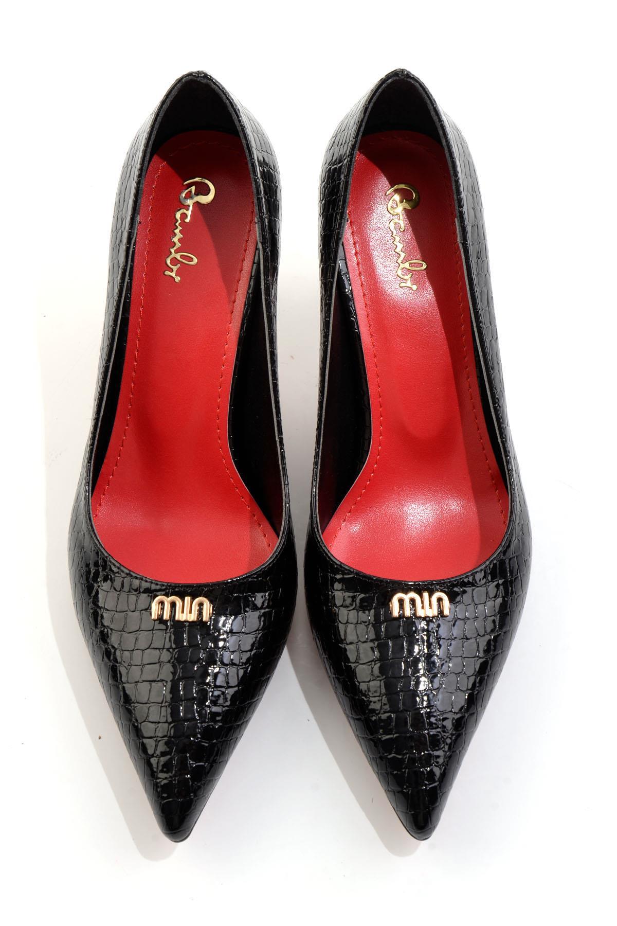 Siyah  Kadın Klasik Topuklu Ayakkabı K01231461711