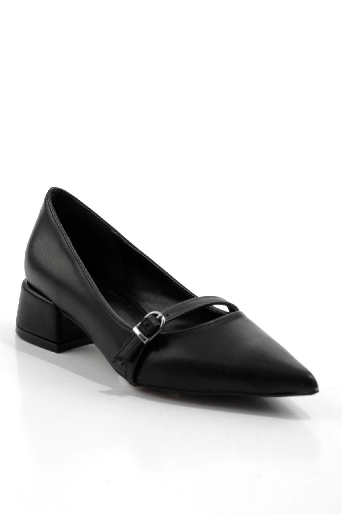 Siyah  Kadın Klasik Topuklu Ayakkabı K01231465109