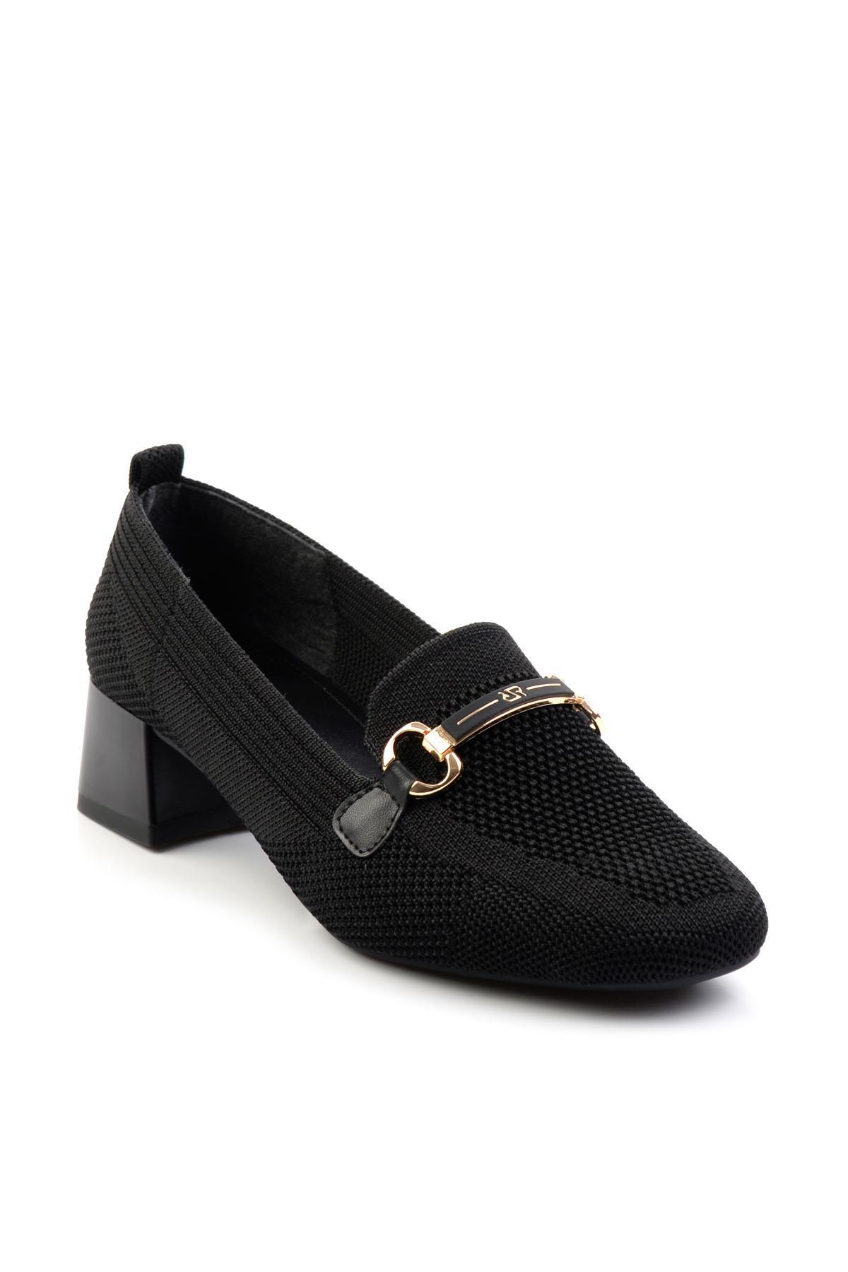Siyah  Kadın Klasik Topuklu Ayakkabı K01213106982