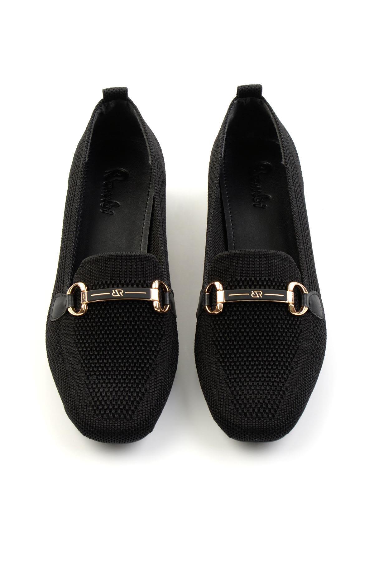 Siyah  Kadın Klasik Topuklu Ayakkabı K01213106982