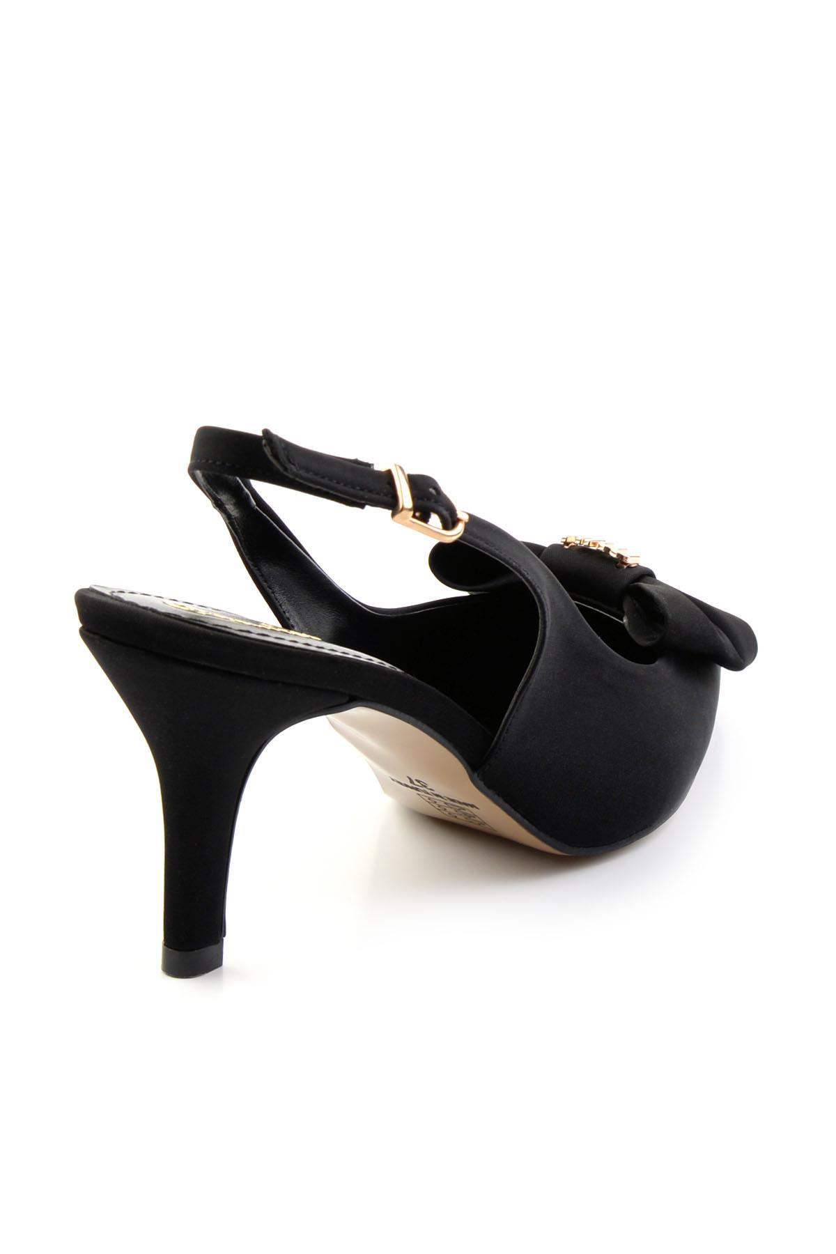 Siyah  Kadın Klasik Topuklu Ayakkabı K01231431204