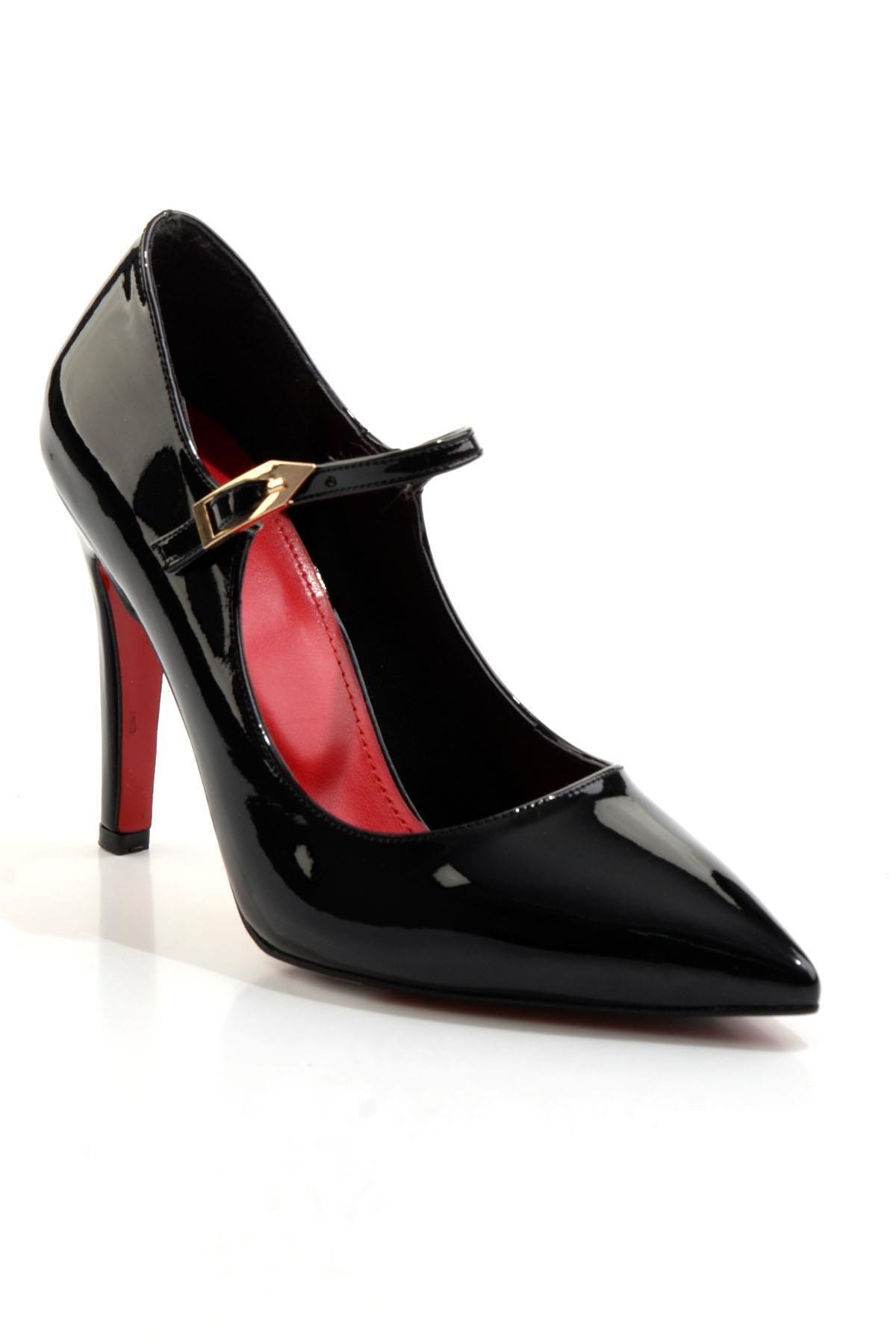 Siyah  Kadın Klasik Topuklu Ayakkabı K01231452998